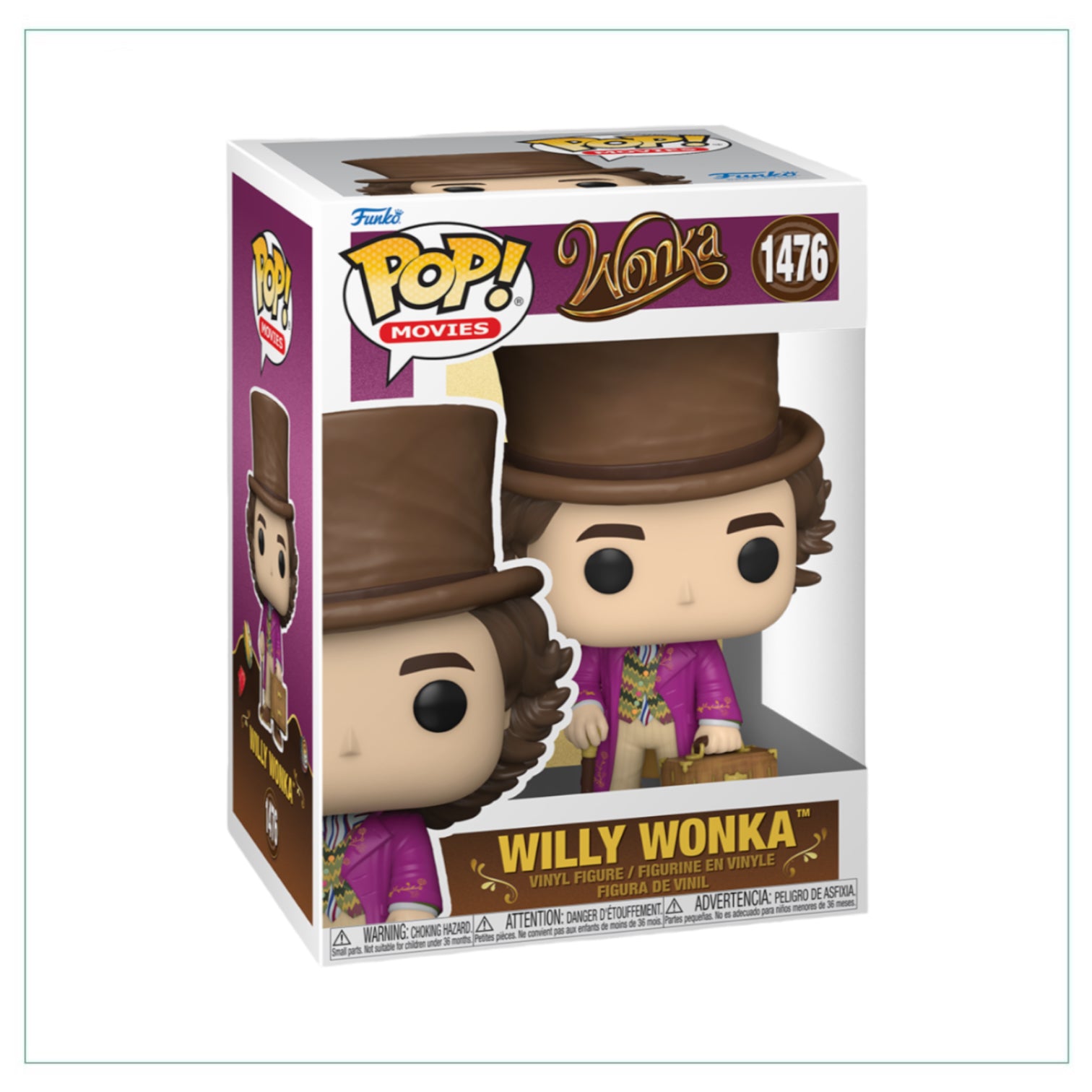 Willy Wonka #1476 Funko Pop! Wonka