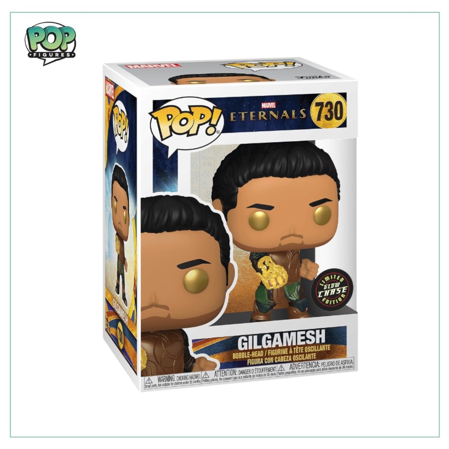 Gilgamesh #730 (Glow Chase) Funko Pop! - Eternals