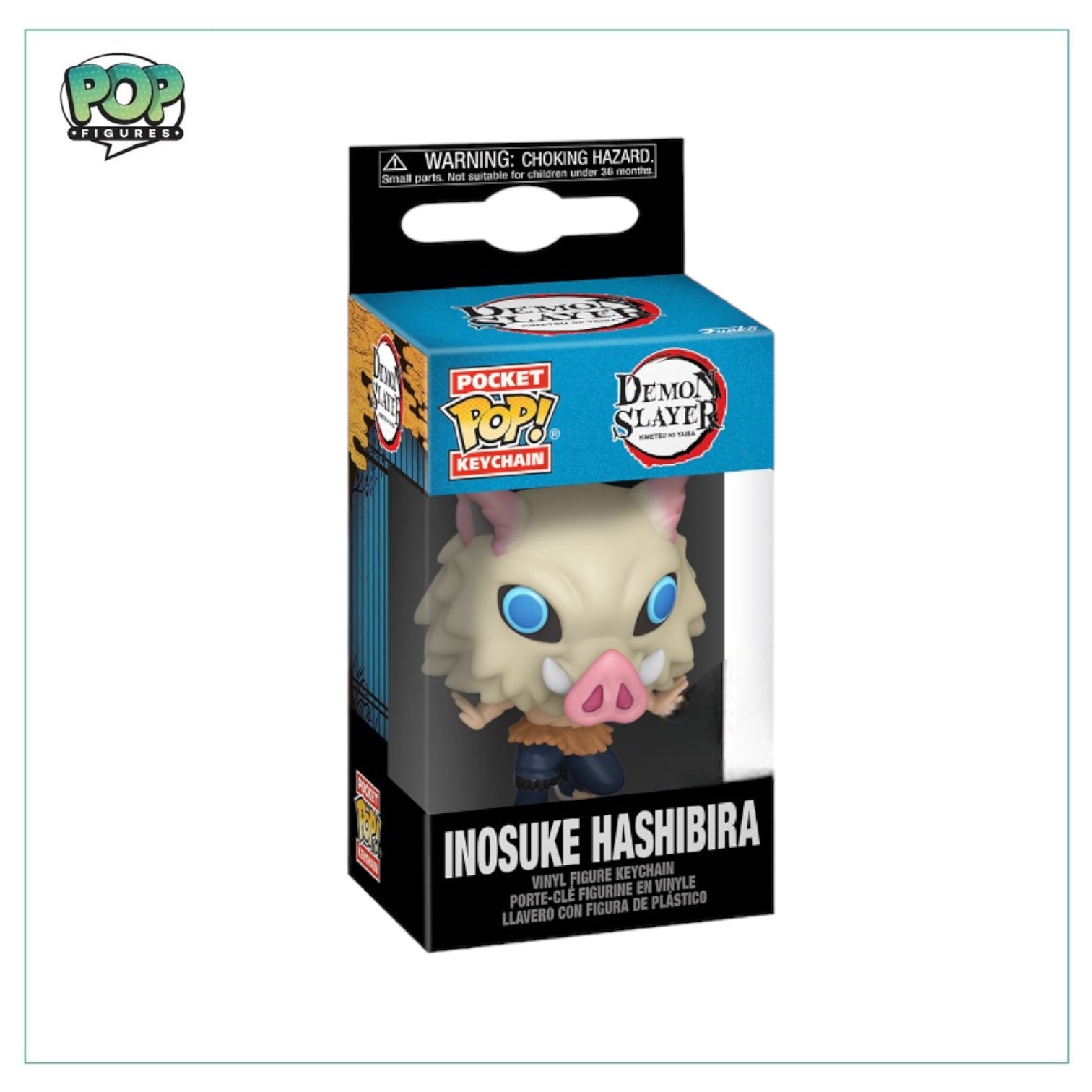 Inosuke Hashibira Funko Pocket Pop! Keychain Demon Slayer