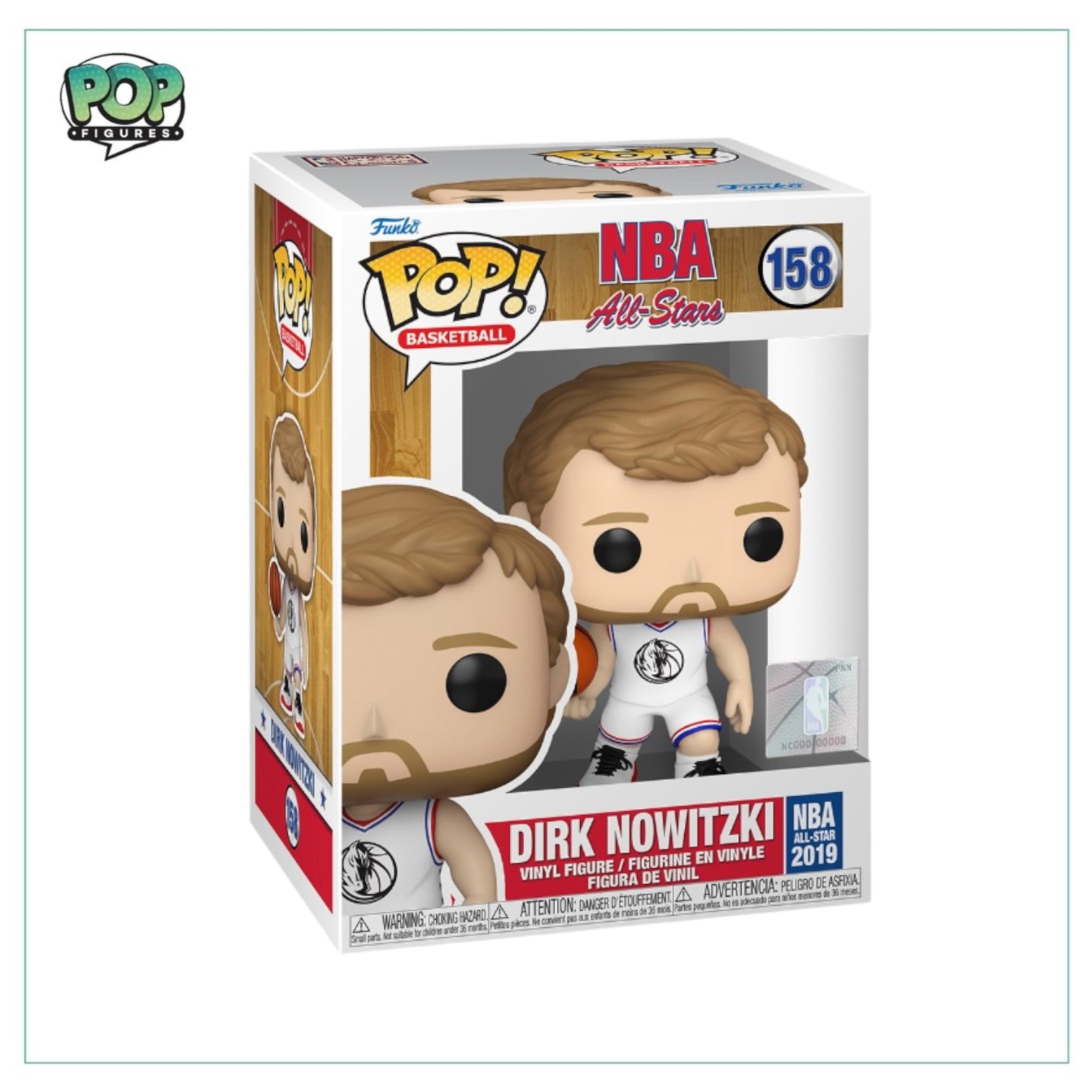 Dirk Nowitzki #158 Funko Pop! - NBA - All Stars