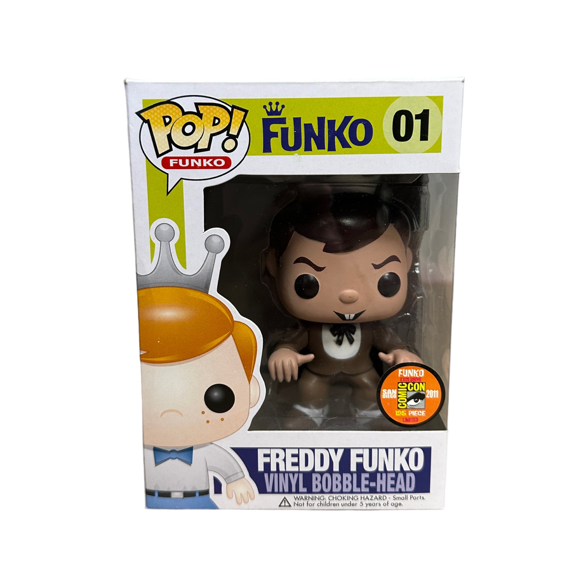 Freddy Funko as Count Chocula #02 Funko Pop! - SDCC 2011 Exclusive LE125  Pcs - Condition 8/10