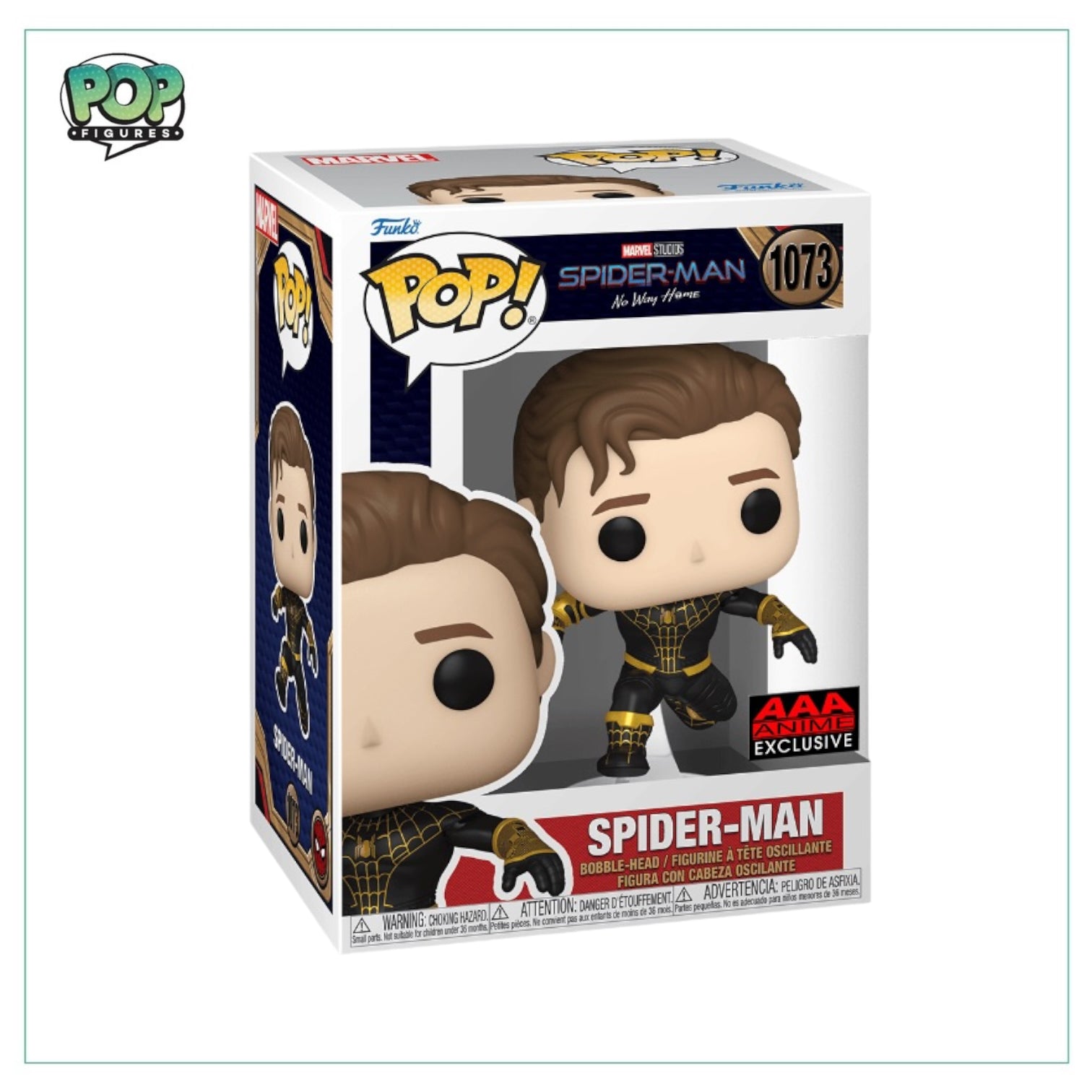 Spider-Man #1073 Funko Pop! - Spider-Man No Way Home - AAA Anime Exclu