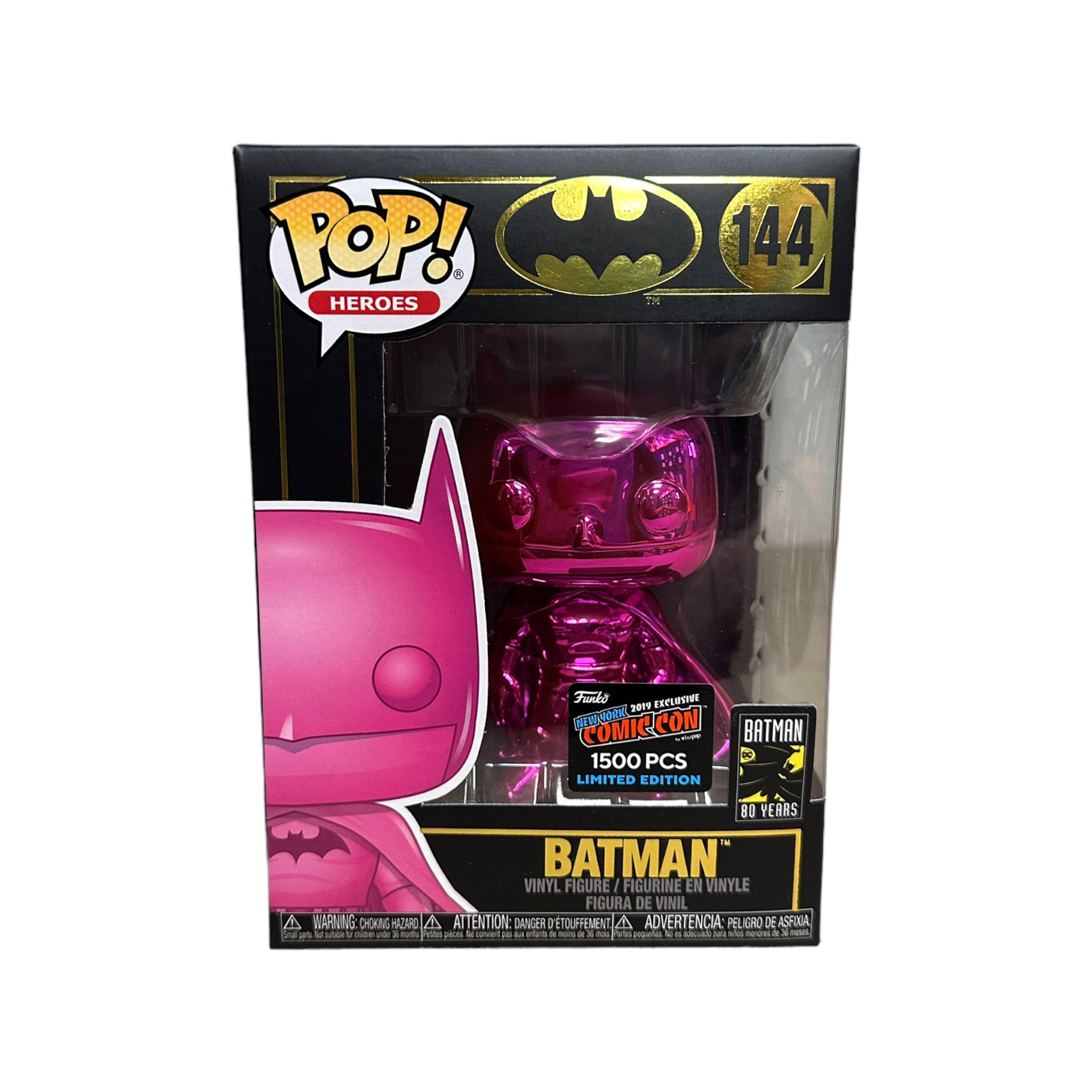 Red chrome batman Funko retailer Pop