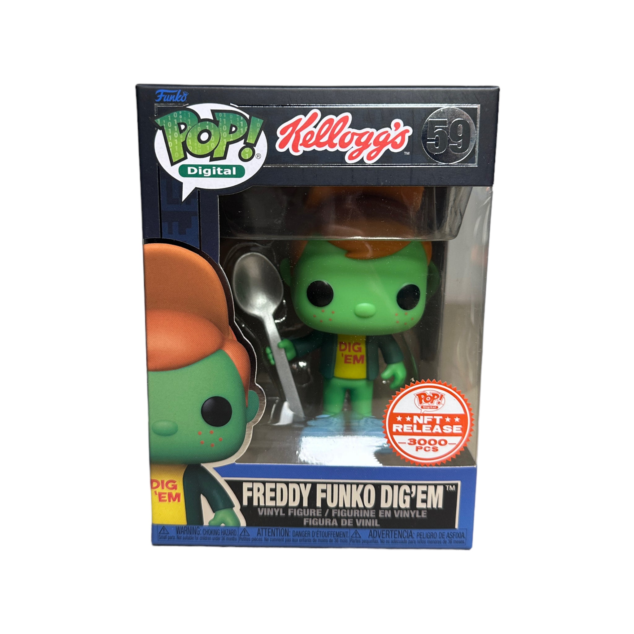 Funko Pop! Freddy Funko as popular Dig’em NFT Royalty LE 3000