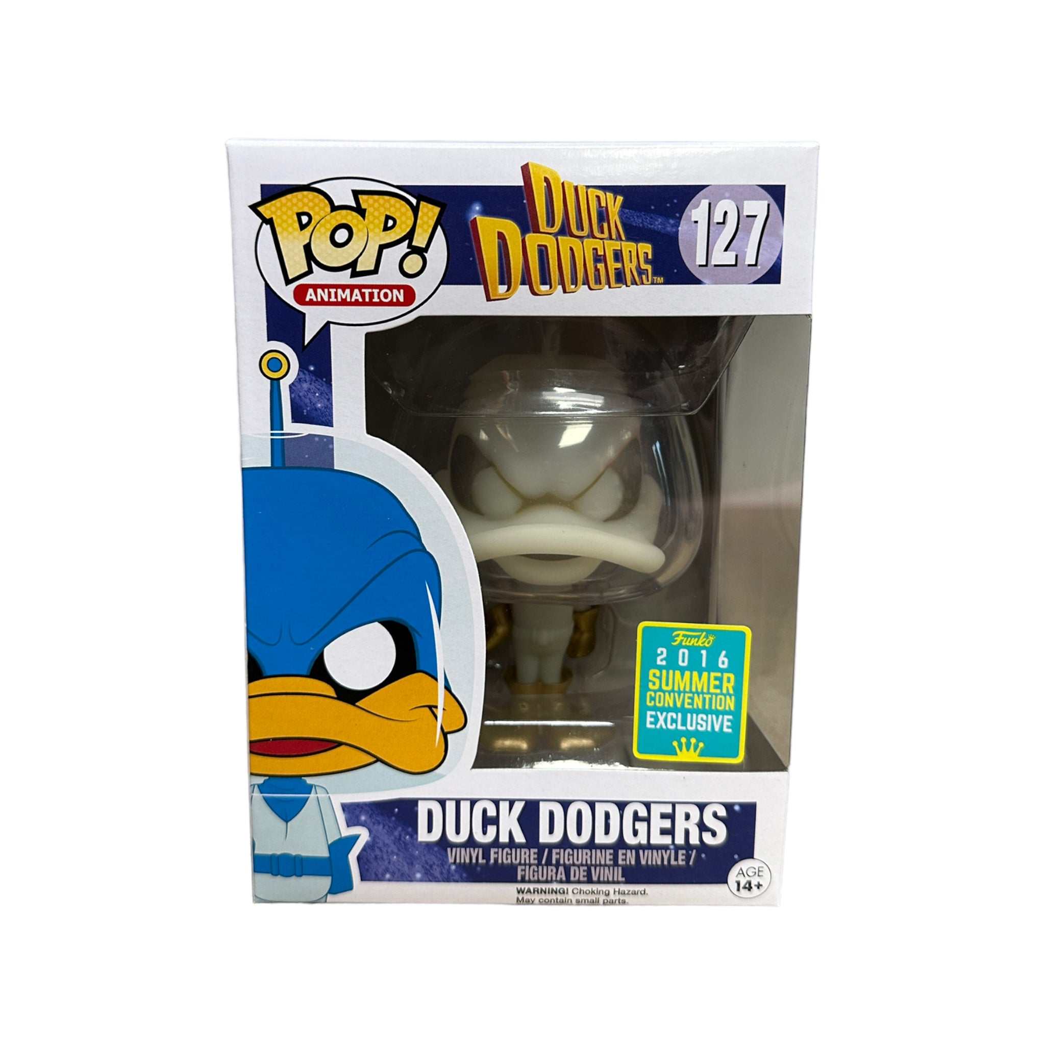 Funko POP! Animation Duck Dodgers offers #127 Glow In The Dark 2016 Summer Convention