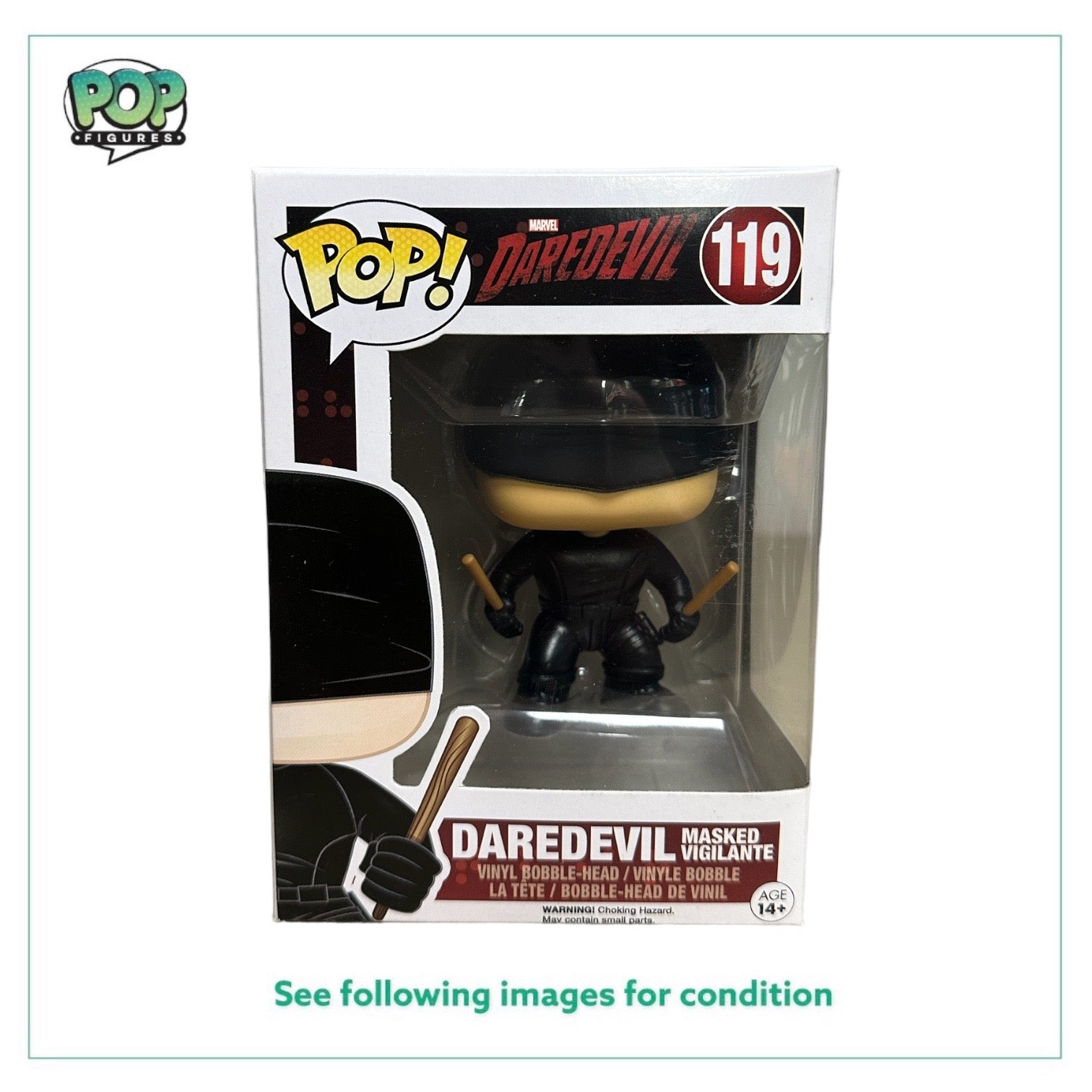 Daredevil #119 Funko Pop (Masked top Vigilante)