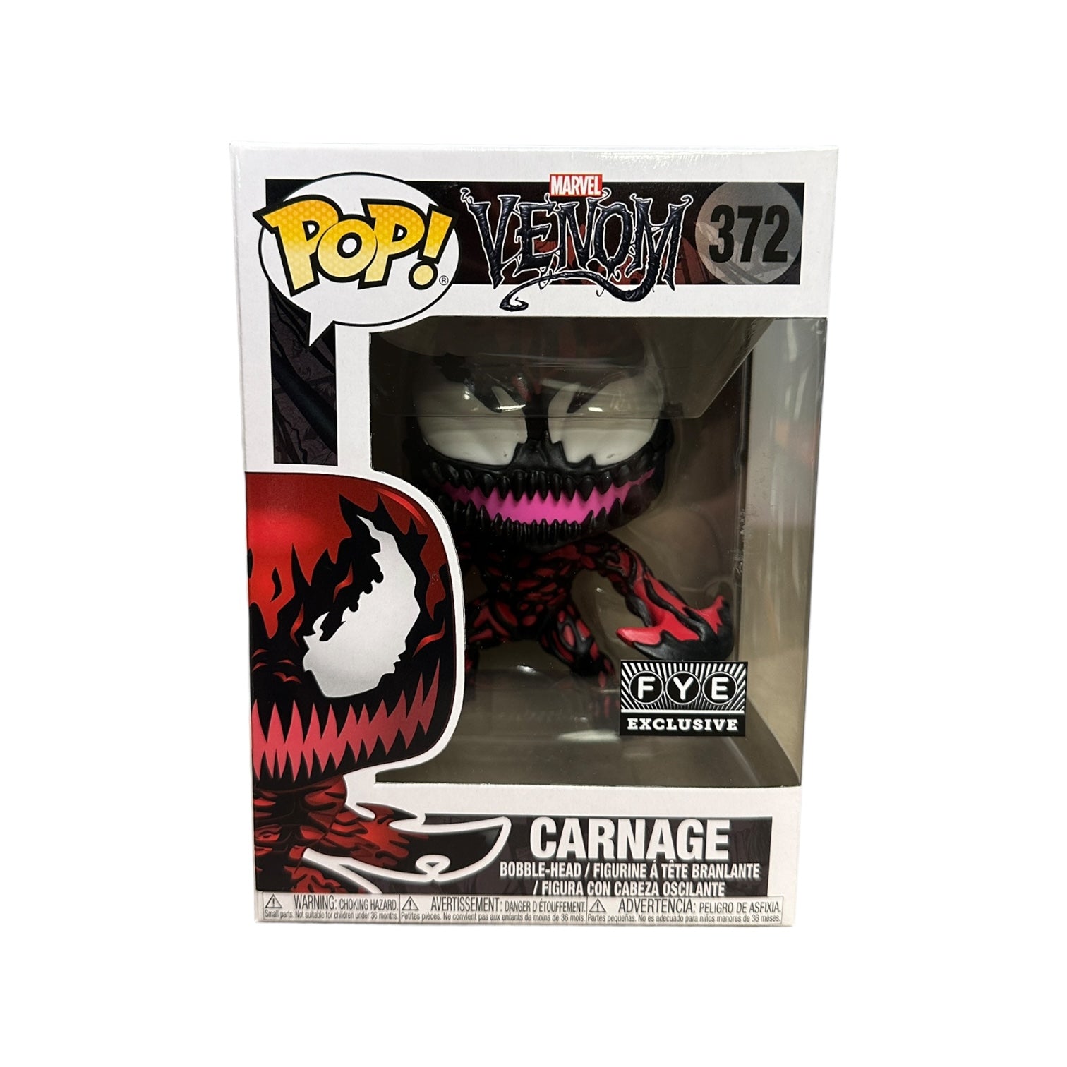 Carnage funko deals pop 372 version