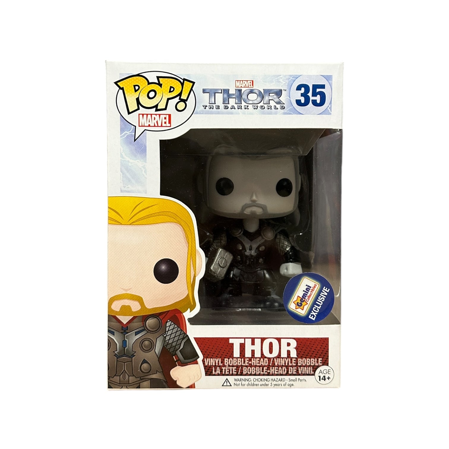 Funko Pop Thor 35 Gemini Excl Black & White Thor Dark World *SEE popular PICS*