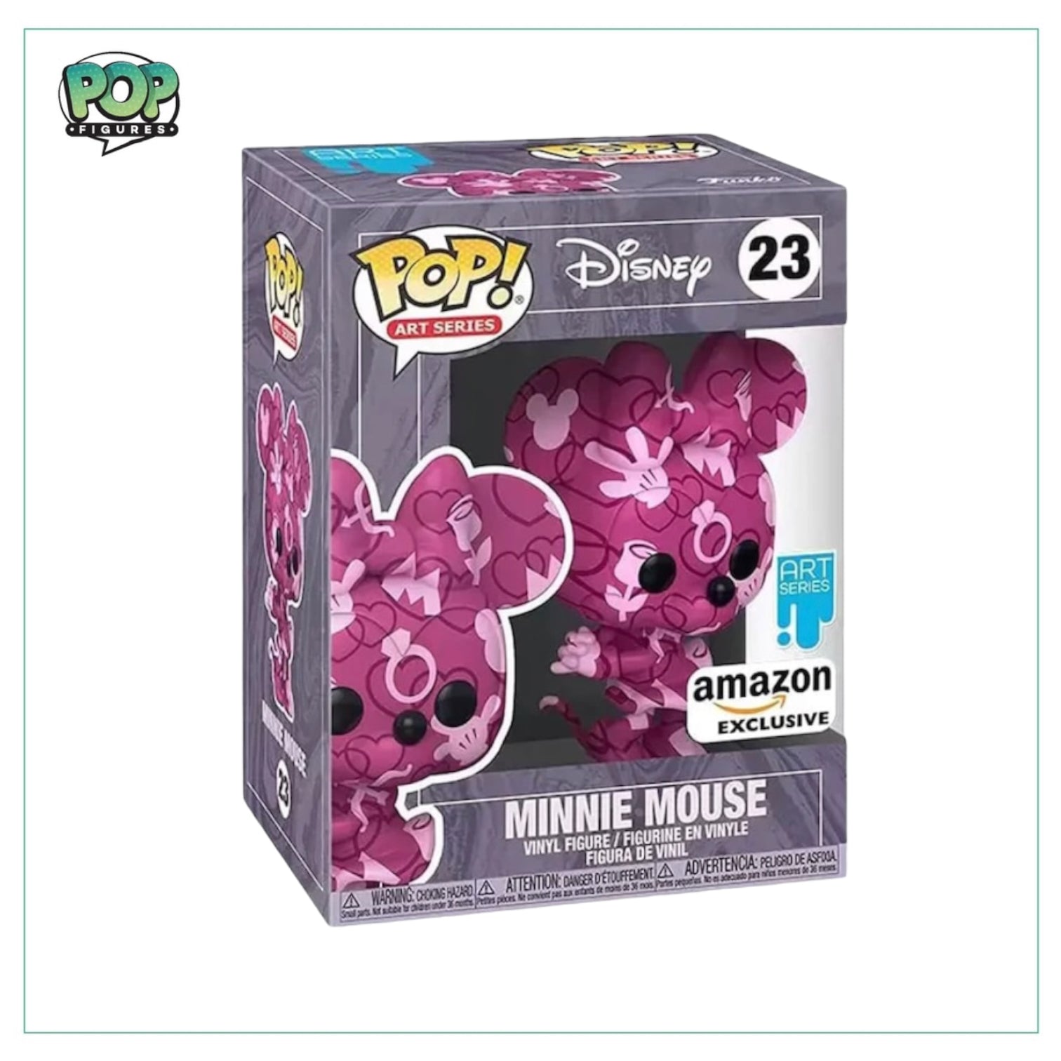 Minnie Mouse (Art Series) #23 Funko Pop! - Disney -  Exclusive