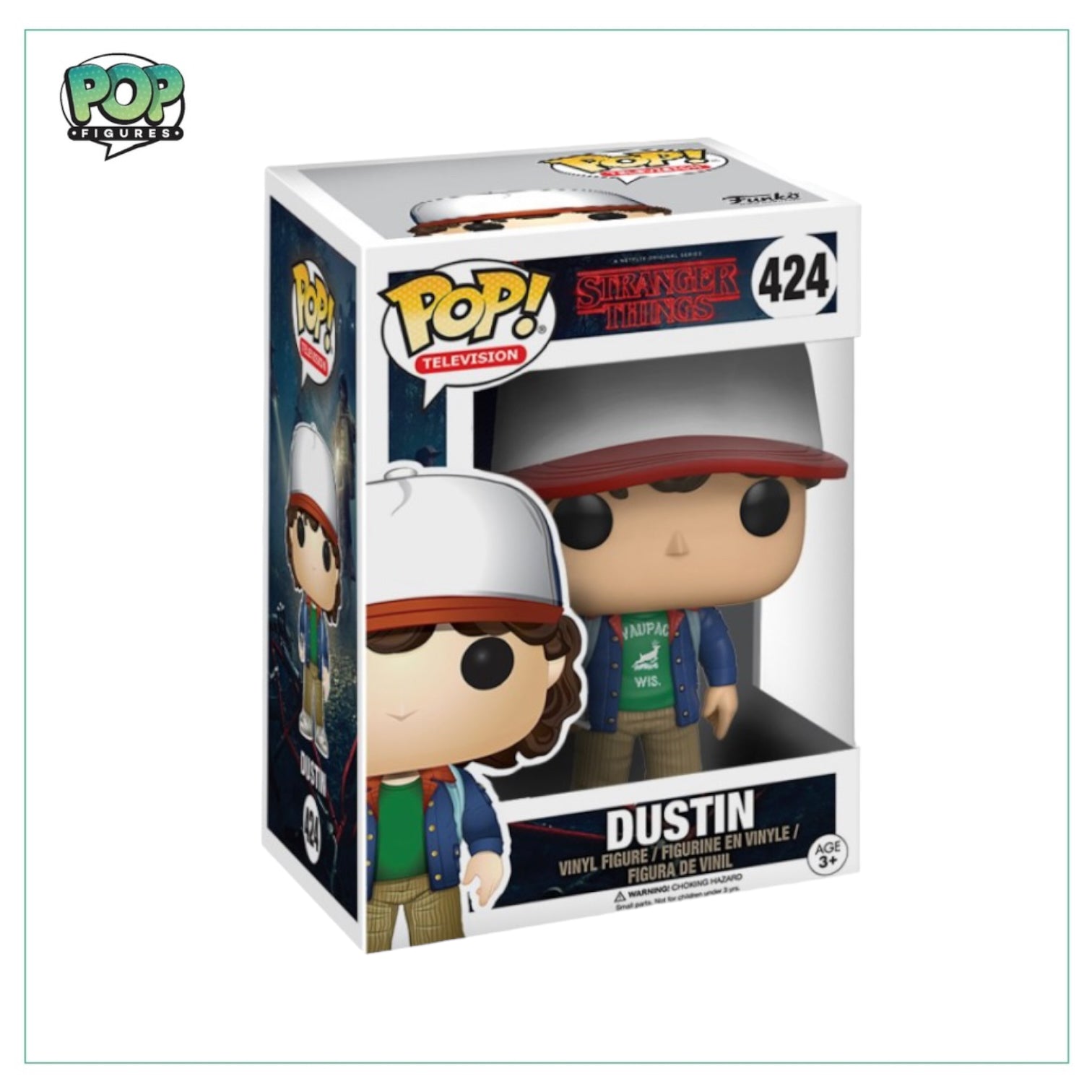 stranger things Funko Pop DUSTIN - SF