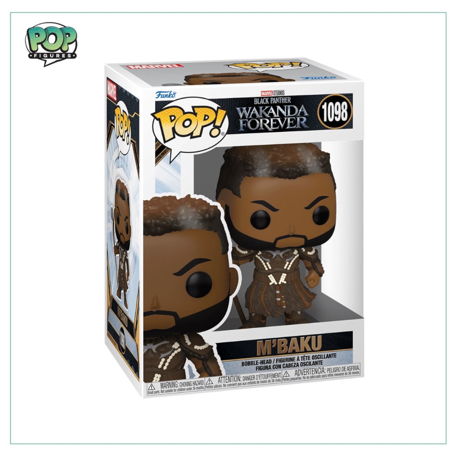 Funko POP! Marvel Black Panther Wakanda Forever M'Baku Figure 1098
