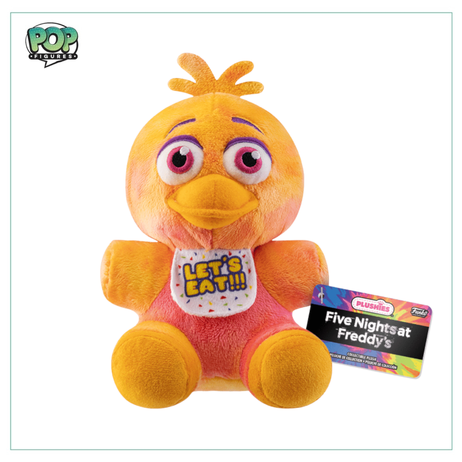 Chica TieDye Funko Plush Five Nights At Freddy s