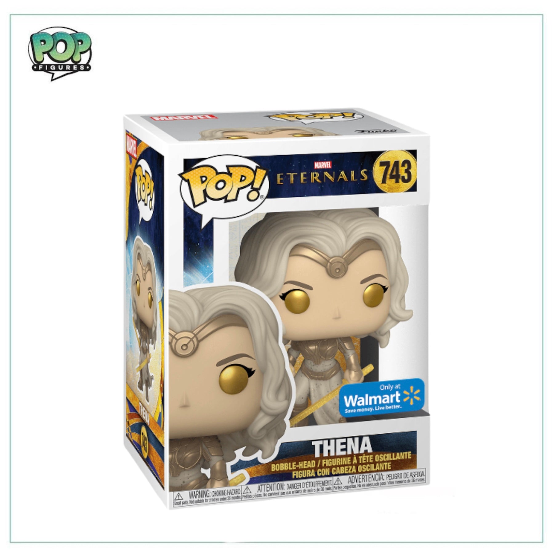 Thena 743 Funko Pop Marvel Walmart Exclusive