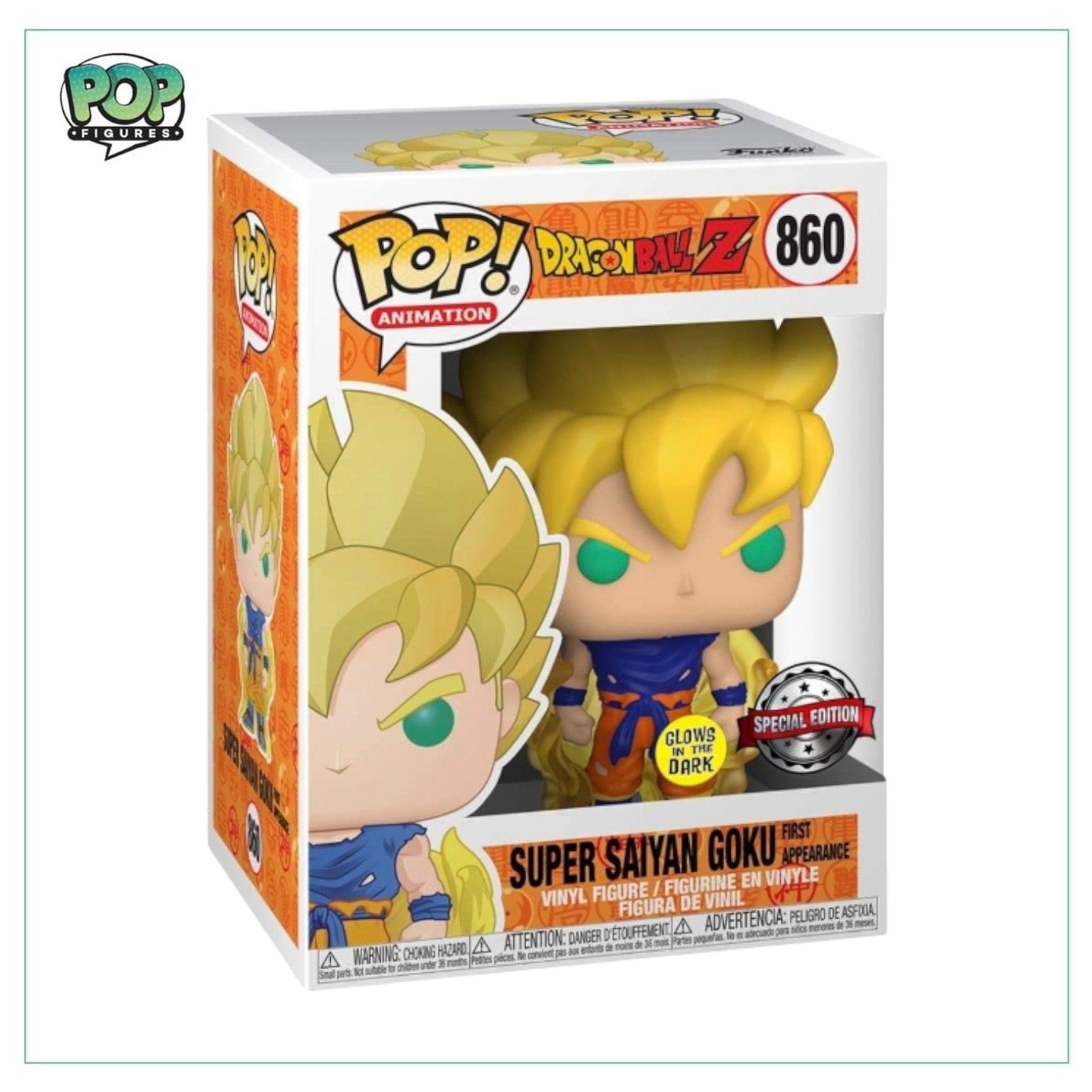 Funko POP! Dragon Ball Super Saiyan Rose Goku Glow In The Dark