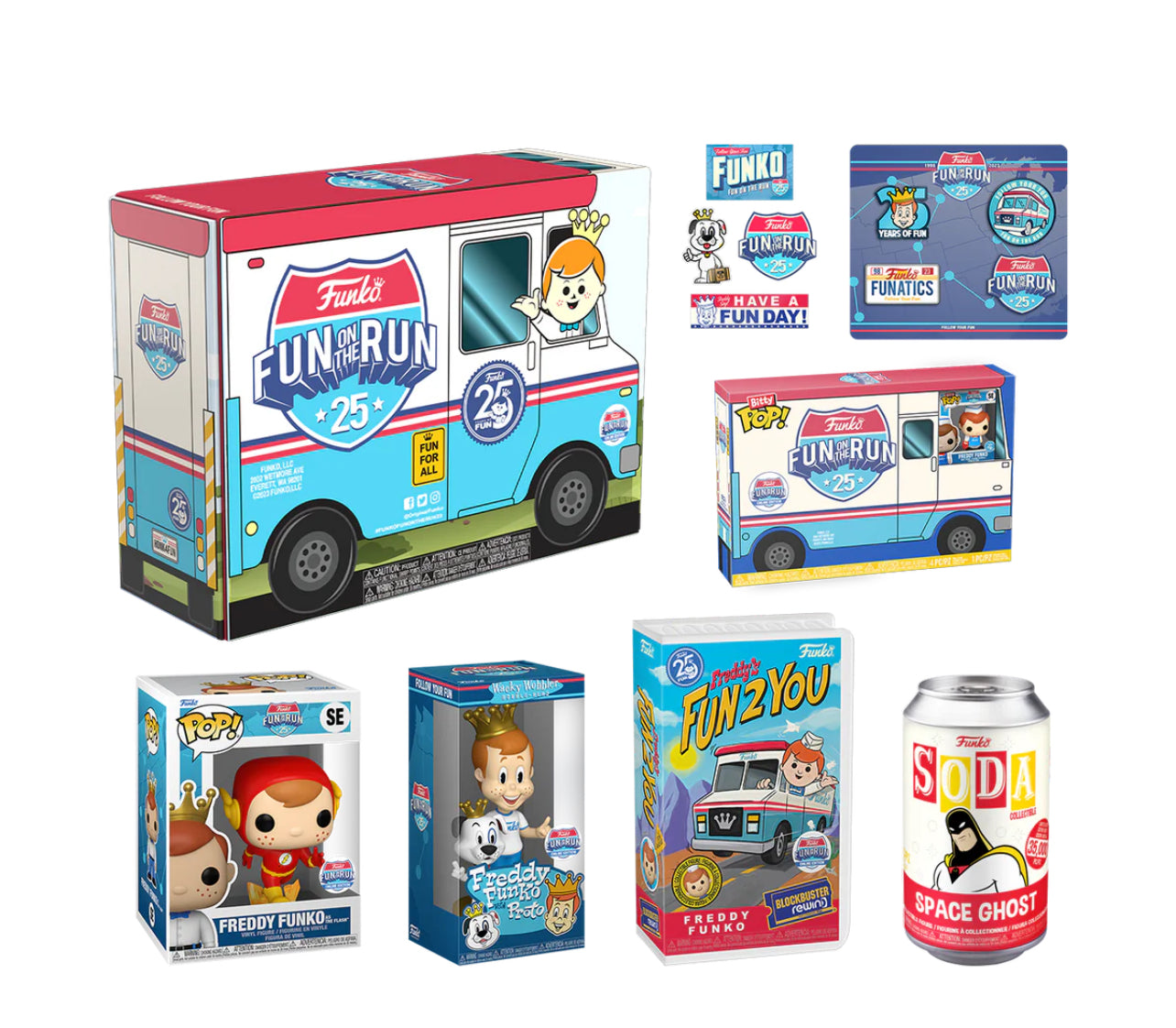 UNSEALED: Fun On The Run - Funko 25 Years Of Fun - Online Edition