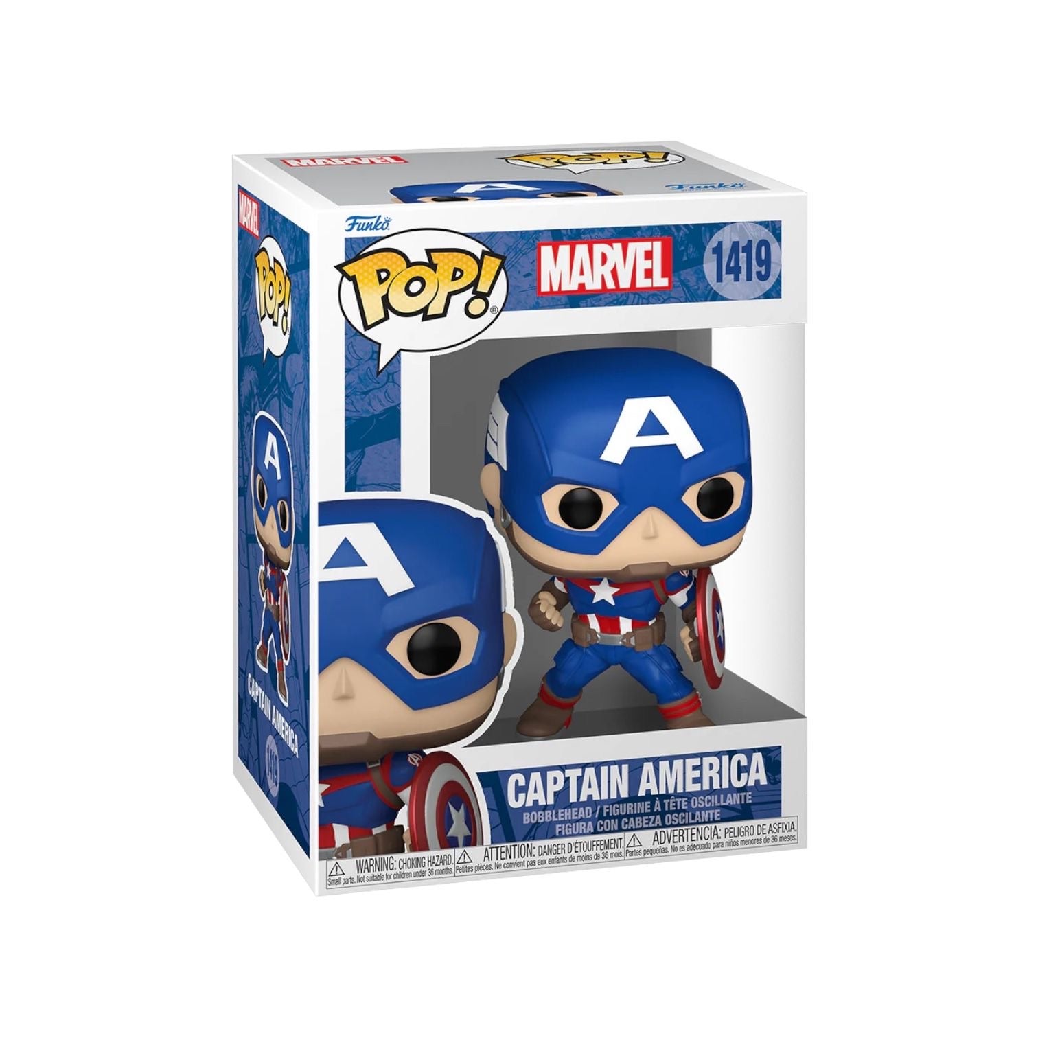 Captain America #1419 Funko Pop! - Marvel