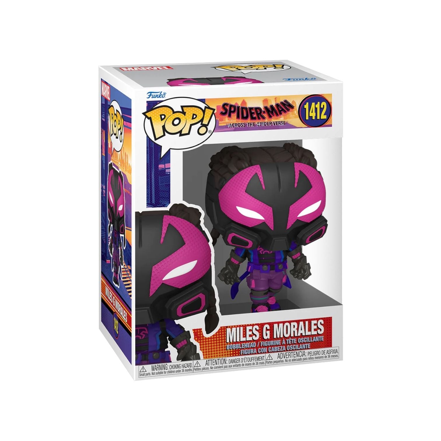 Miles G Morales #1412 Funko Pop! - Spider-Man: Across The Spider-Verse