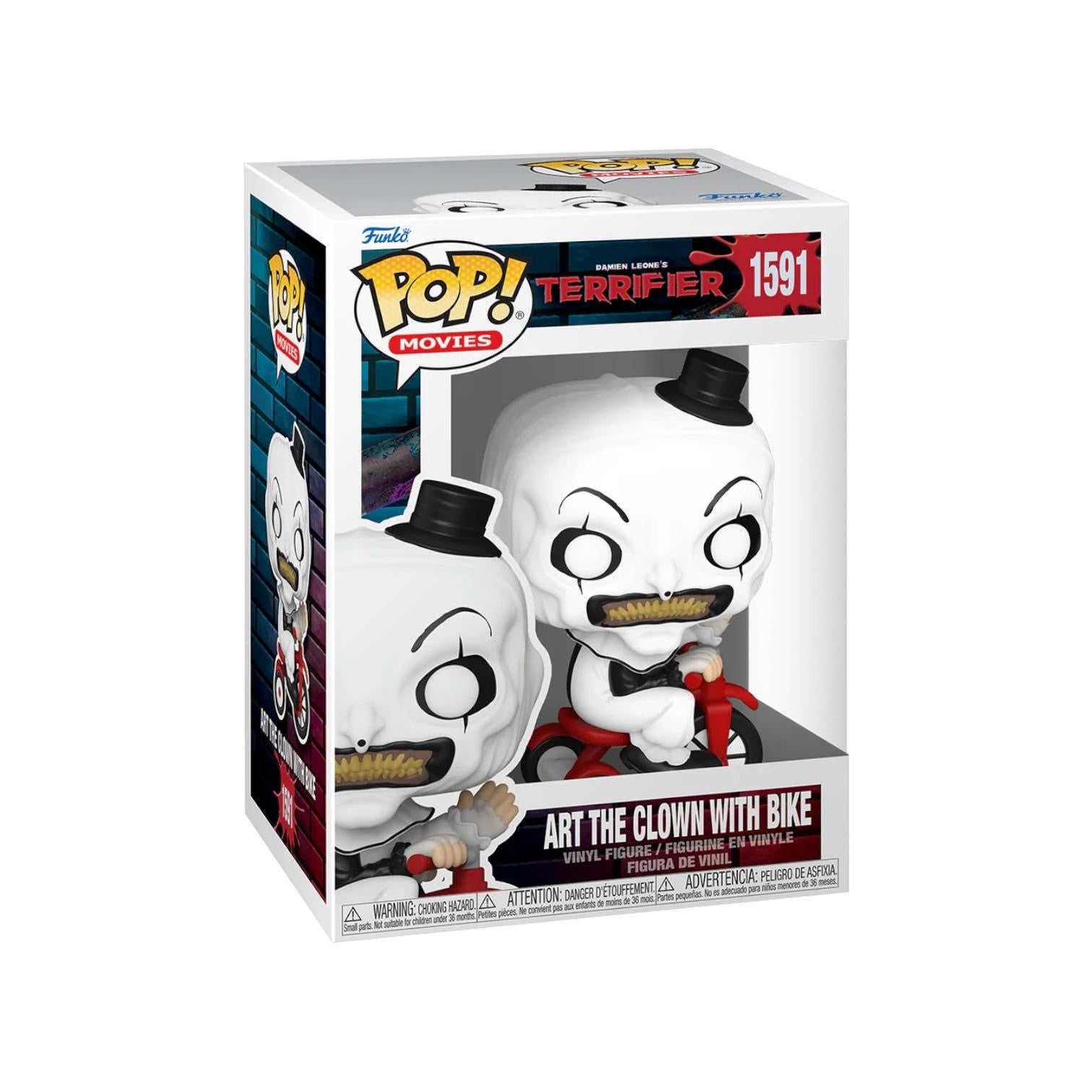 Art The Clown with Bike #1591 Funko Pop! - Terrifier