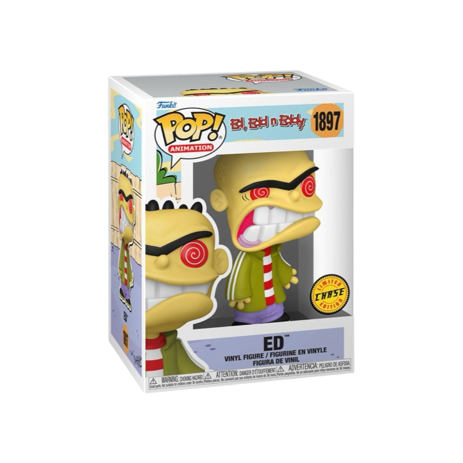 Ed #1897 Funko Pop - Ed, Edd n Eddy - Chance of Chase - PREORDER