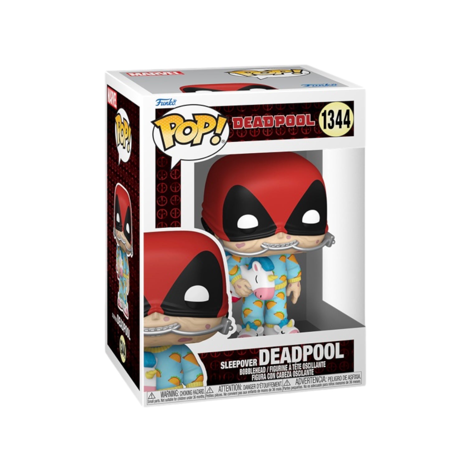 Sleepover Deadpool #1344 Funko Pop! Deadpool