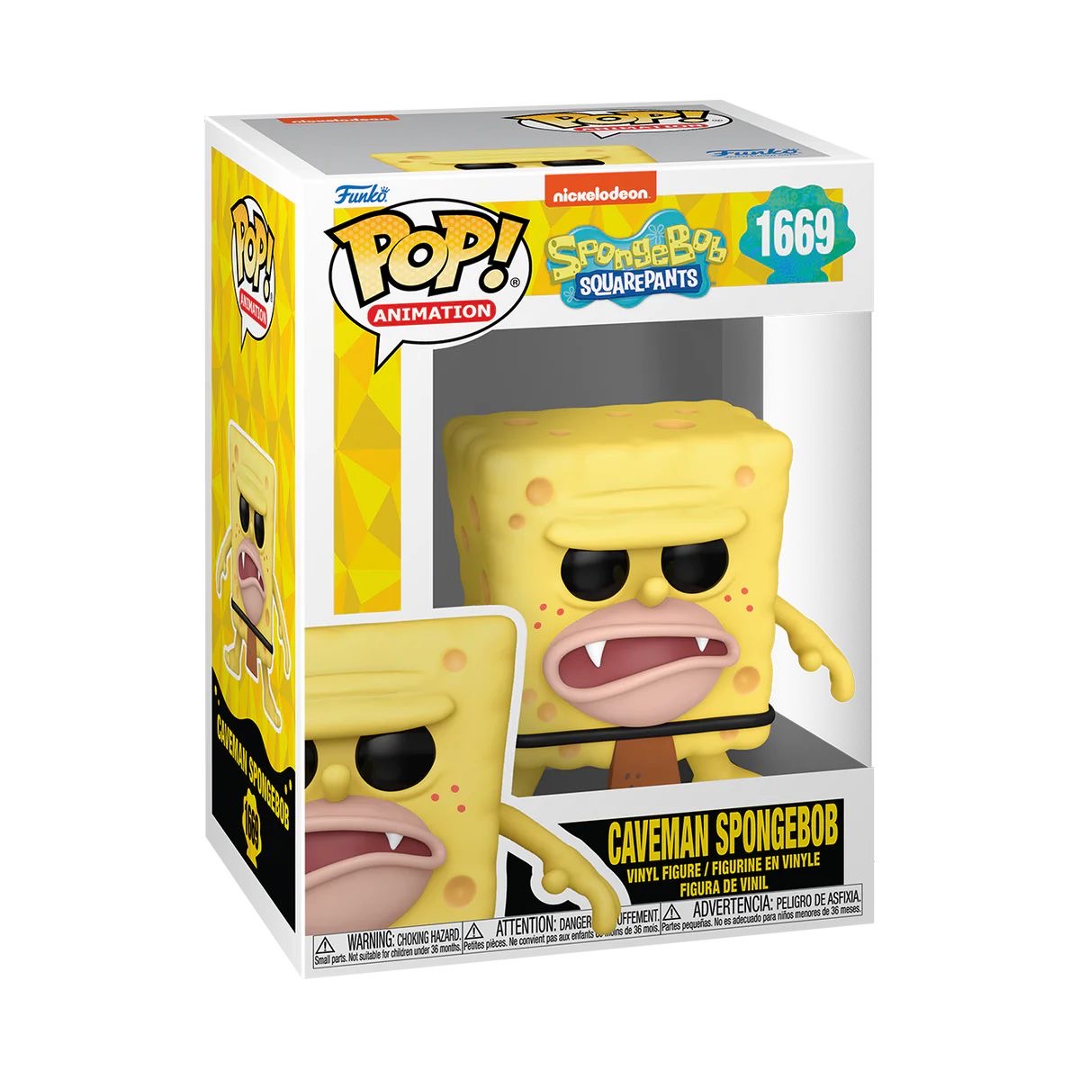 Caveman Spongebob #1669 Funko Pop! - Spongebob Squarepants