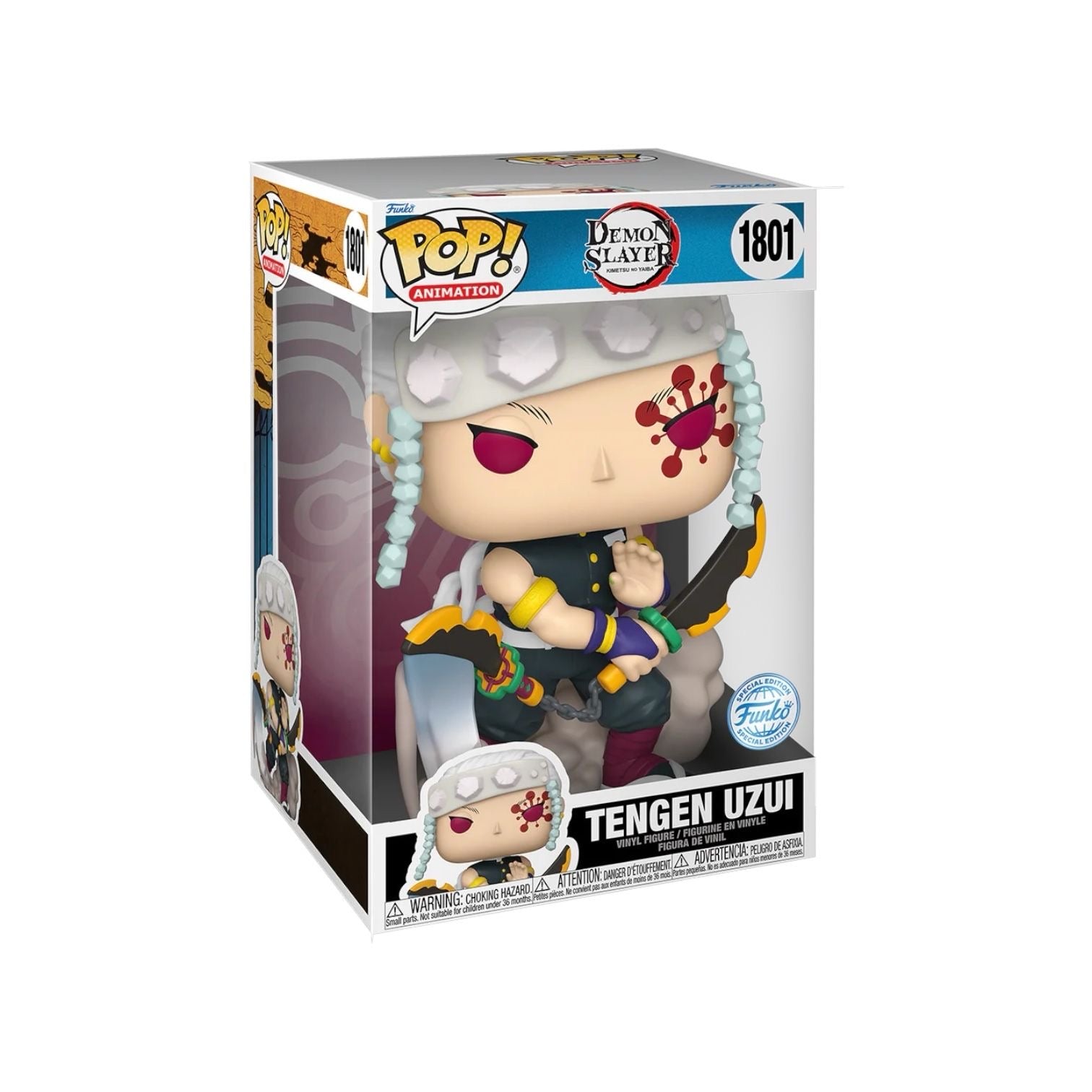 Tengen Uzui #1801 Funko Pop Super - Demon Slayer - Special Edition