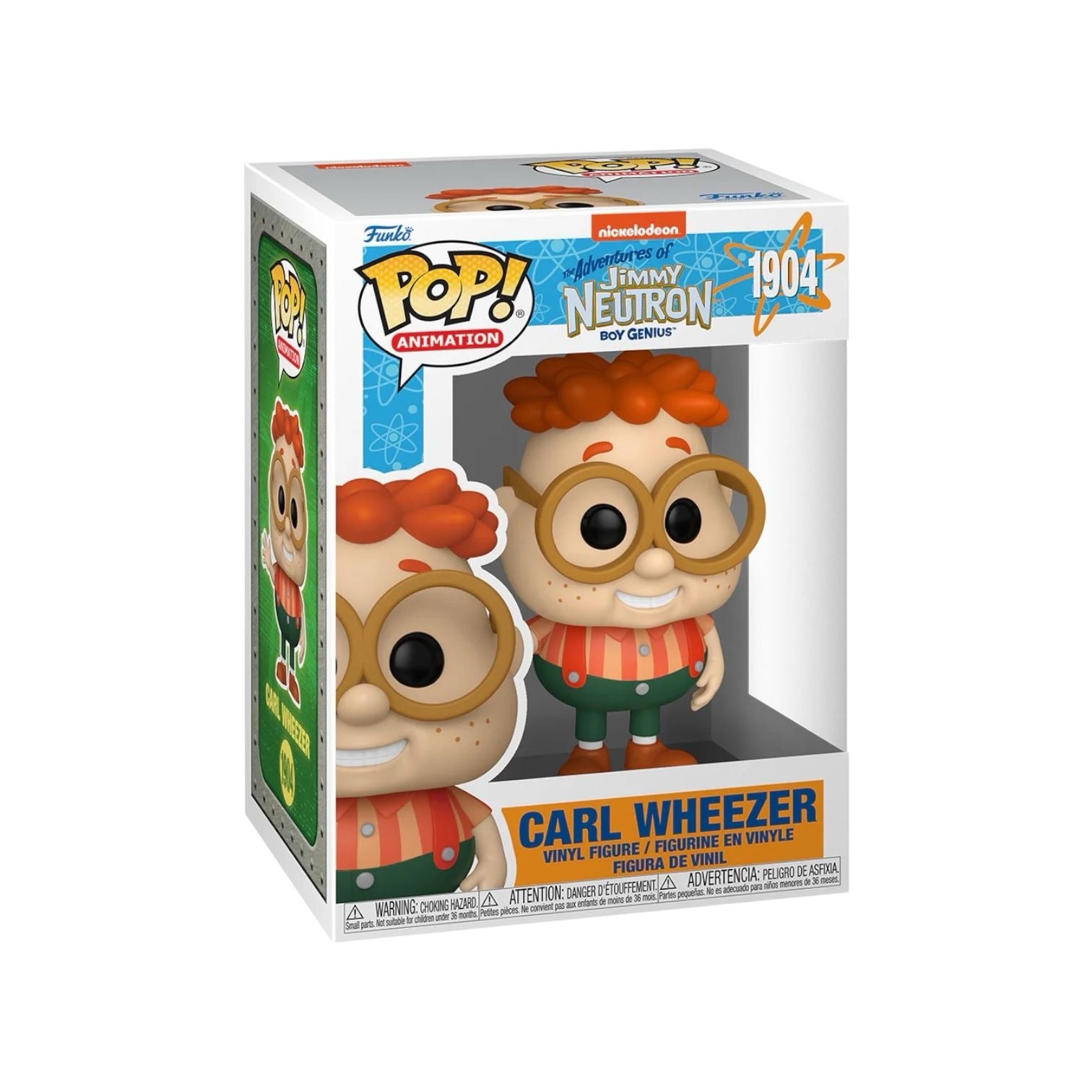 Carl Wheezer #1904 Funko Pop - The Adventures of Jimmy Neutron - PREORDER