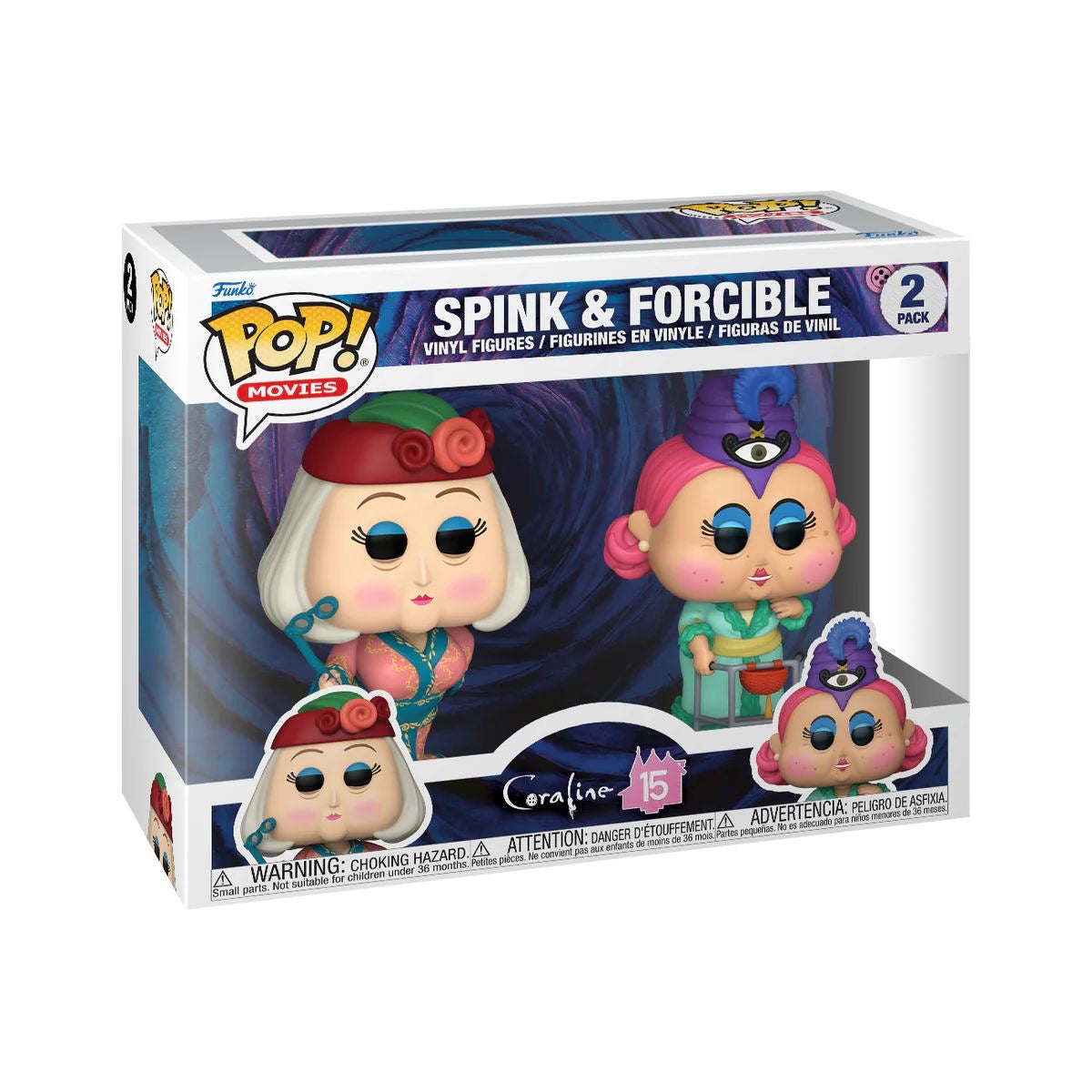 Spink & Forcible Funko Pop! 2 Pack - Coraline