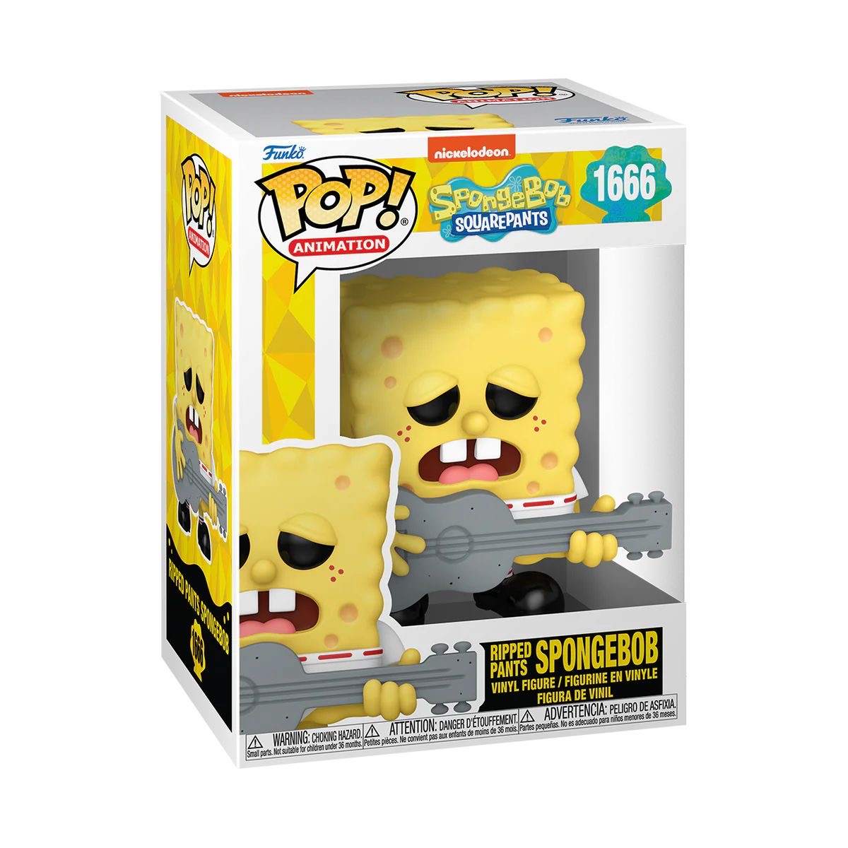 Ripped Pants Spongebob #1666 Funko Pop! - Spongebob Squarepants