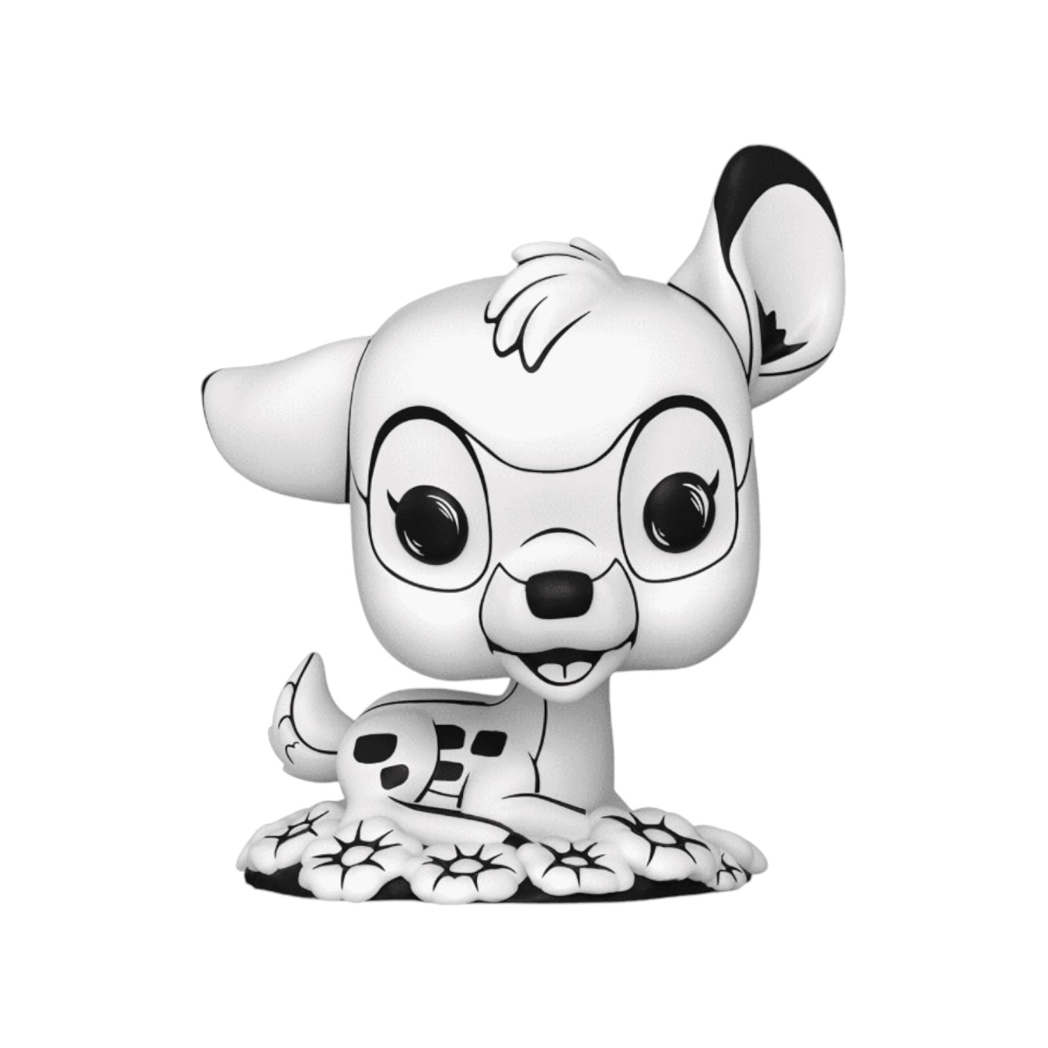 Black And White hand-sketched artwork and a luxurious finish Funko Pop