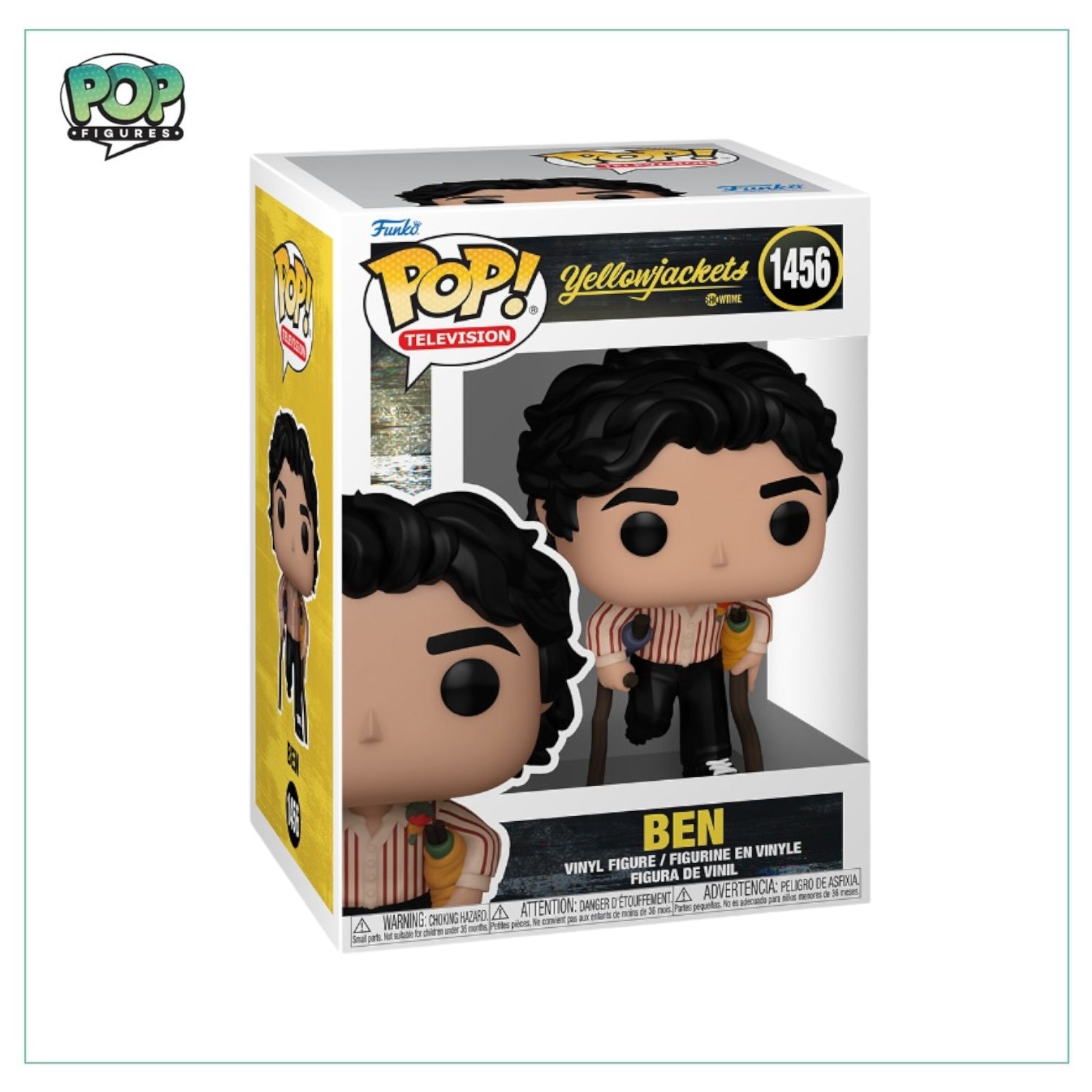 Ben #1456 Funko Pop! from YellowJackets, featuring a unique design that captures the character's essence.