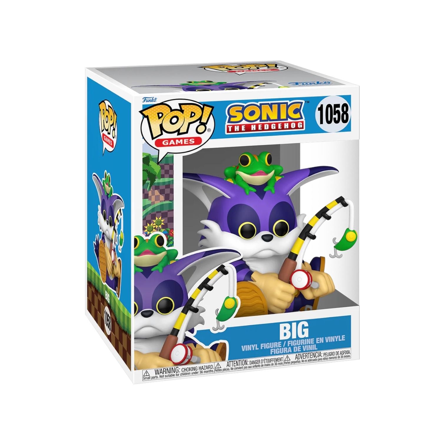 Big #1058 Funko Pop! Super - Sonic the Hedgehog - Coming Soon