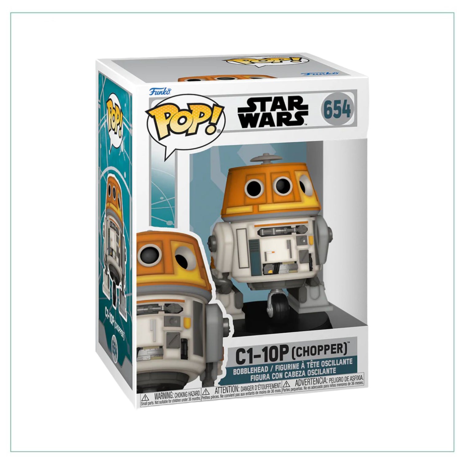 C1-10P (Chopper) #654 Funko Pop! - Ahsoka