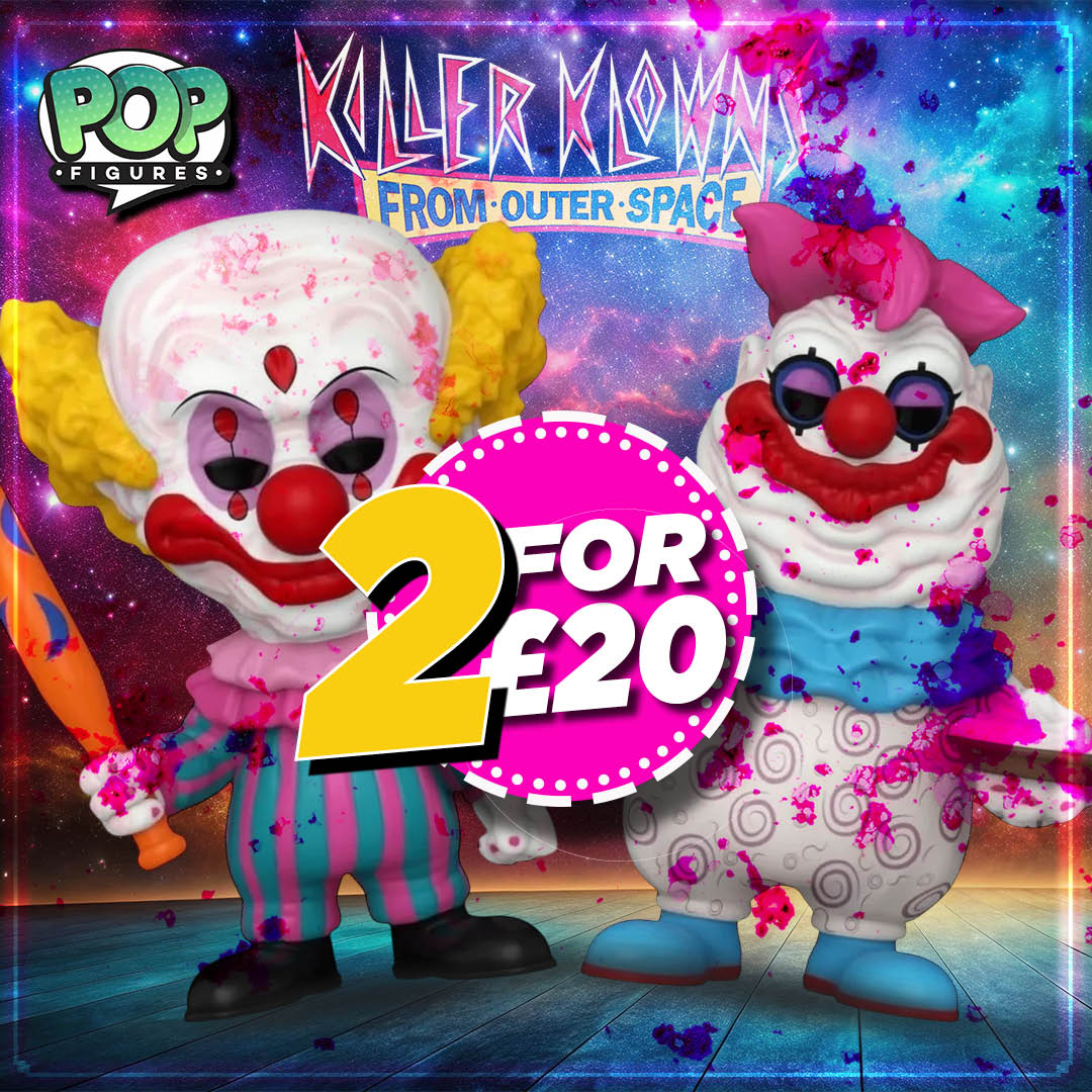 Killer Klown From Outer Space Funko Pop £20 Bundle