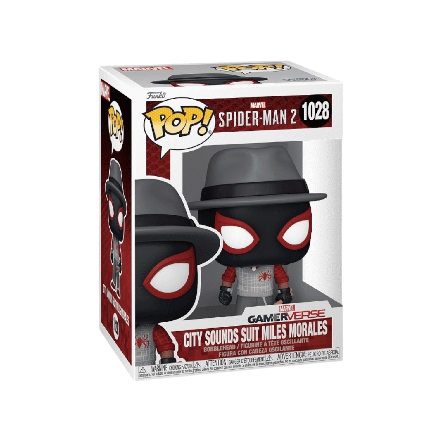 City Sounds Suit Miles Morales #1028 Funko Pop - Spider-man 2