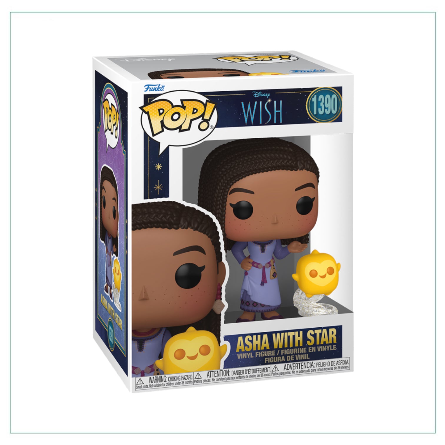 Asha W/ Star #1390 Funko Pop! Wish