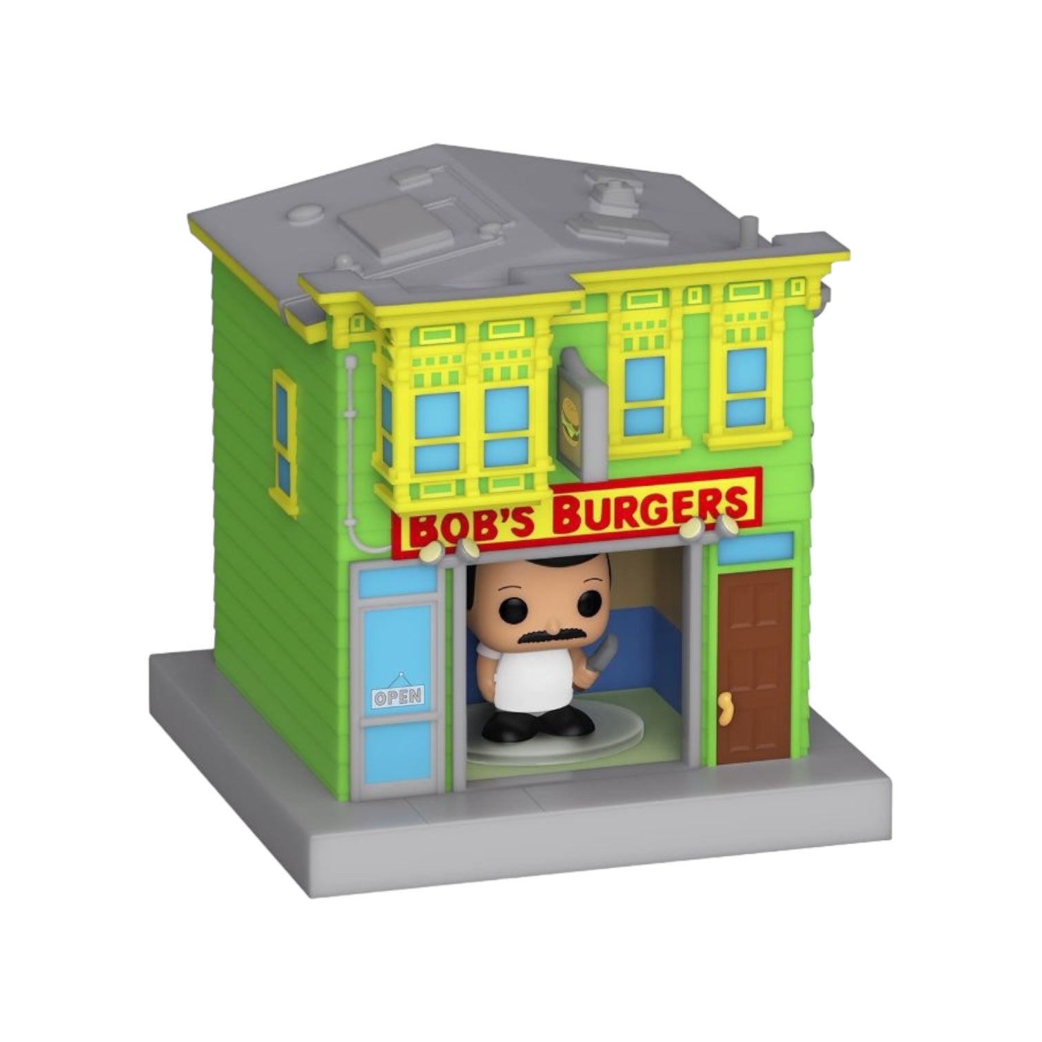 Bob Belcher and Bob's Burgers Funko Bitty Pop Town - Bob's Burgers