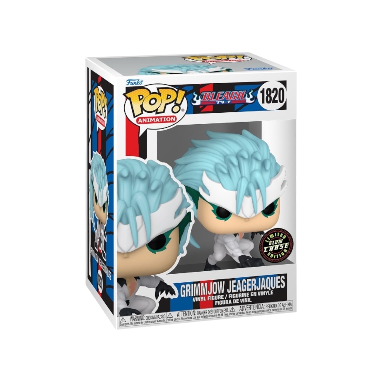 Grimmjow Jeagerjaques #1820 Funko Pop - Bleach - Chance of Chase - PREORDER