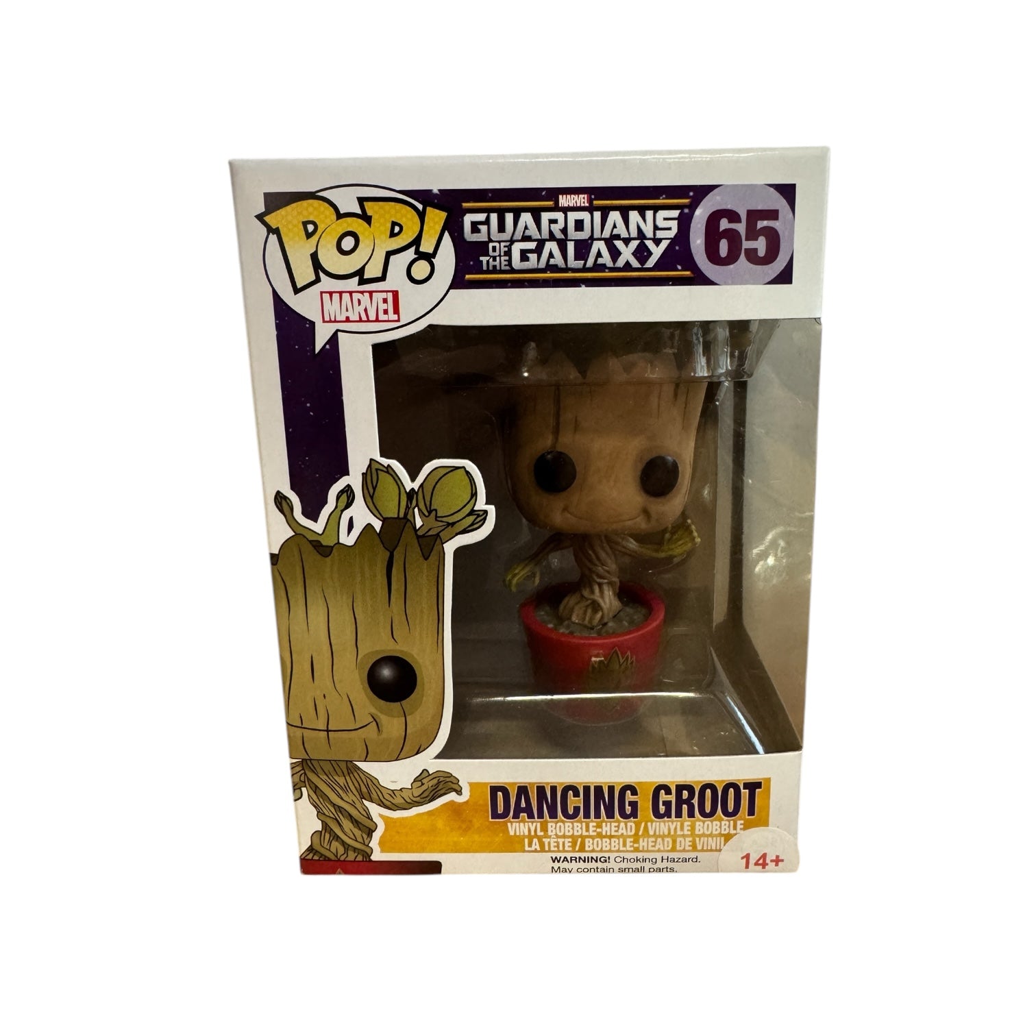 Dancing Groot (Red Pot) Funko Pop! #65 Guardians of the Galaxy - Marvel