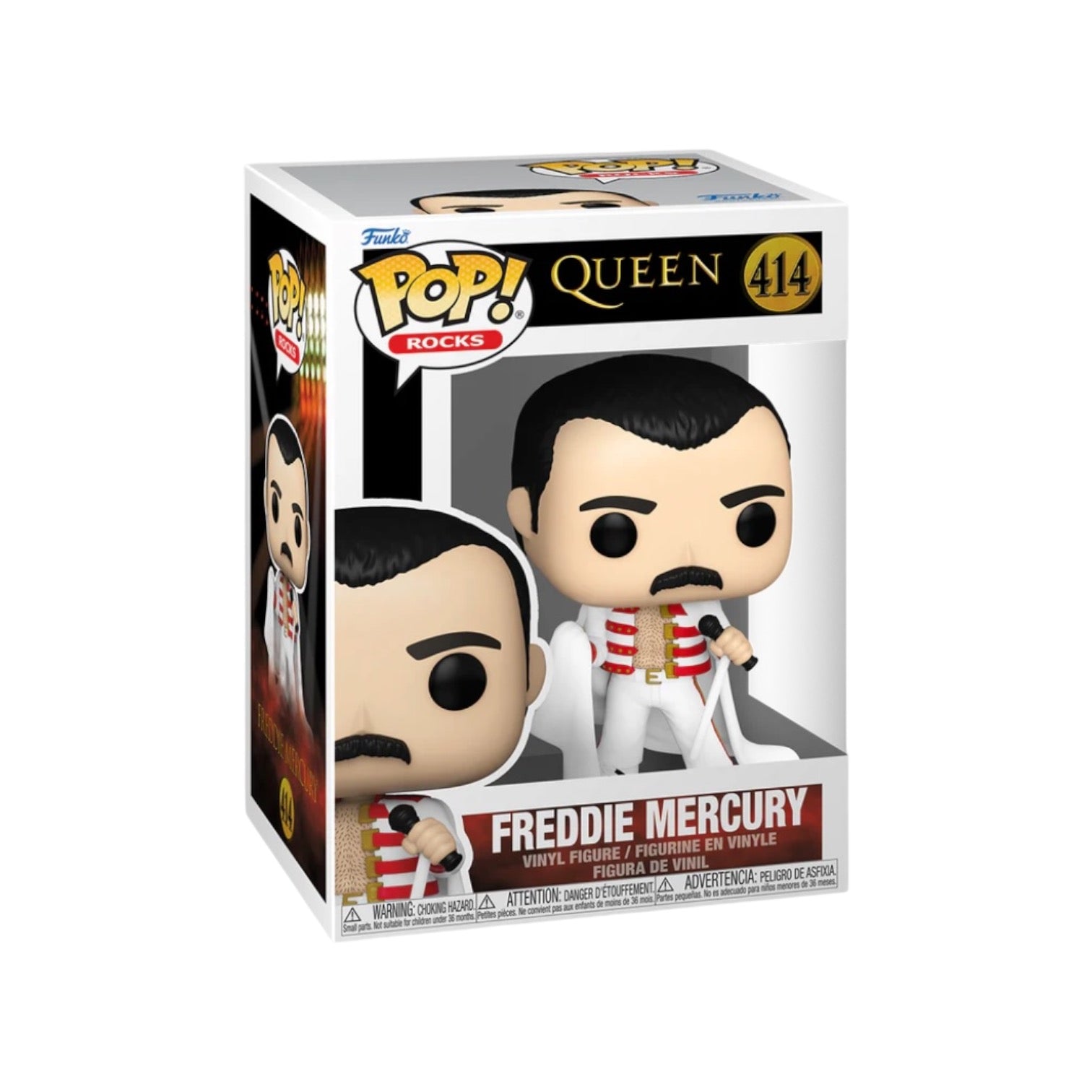 Freddie Mercury (With Cape) #414 Funko Pop! - Queen - Coming Soon!