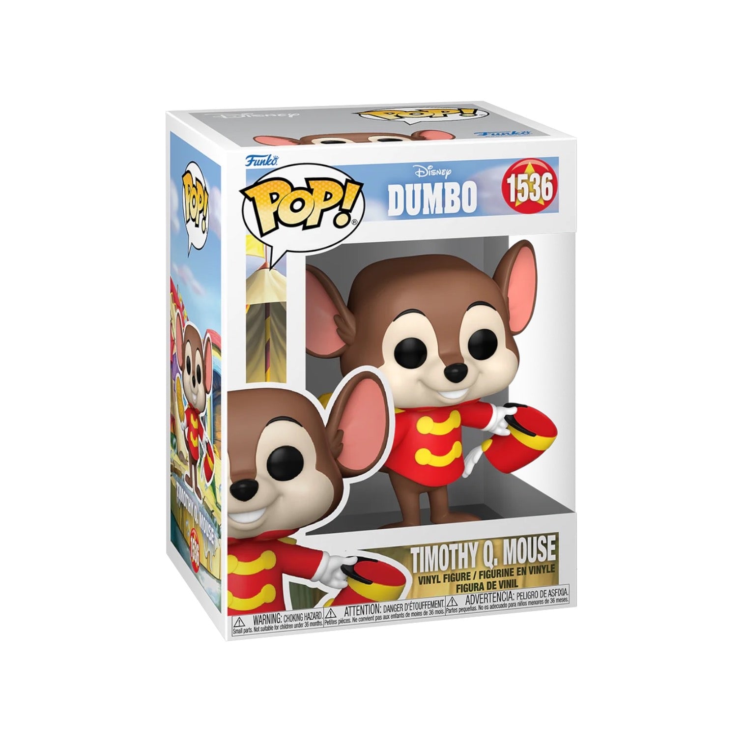 Timothy Q. Mouse #1536 Funko Pop! - Dumbo - PREORDER