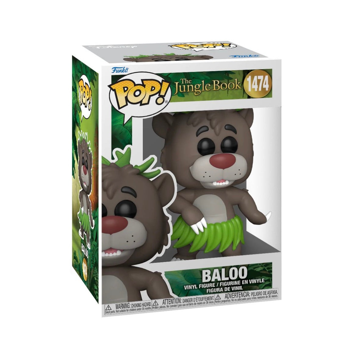 Baloo #1474 Funko Pop! - Jungle Book