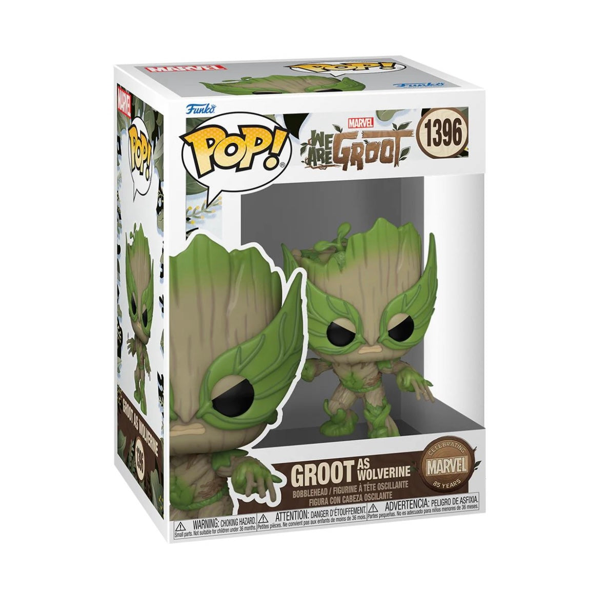 Groot as Wolverine #1396 Funko Pop! - We are Groot