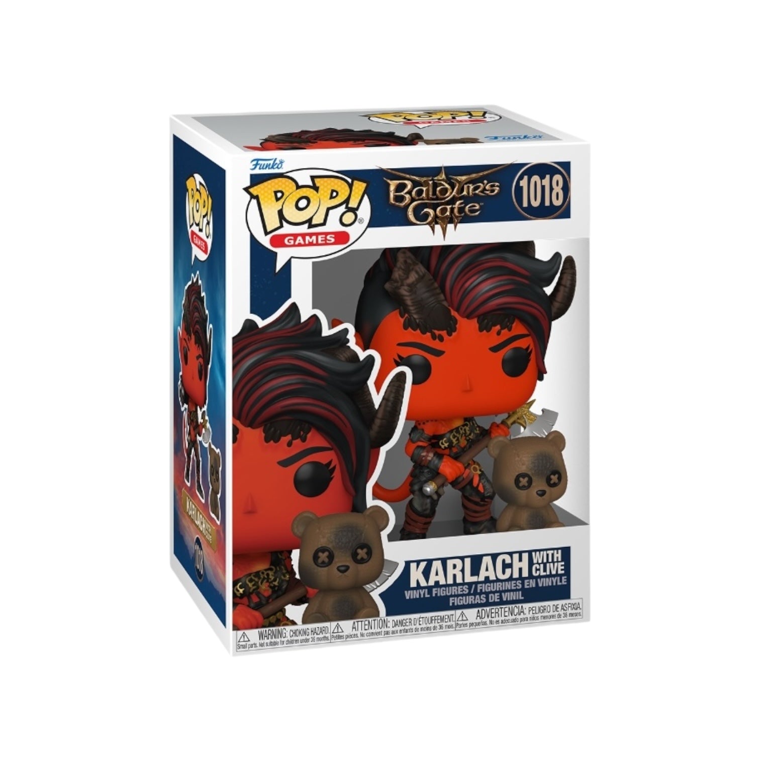 Karlach with Clive #1018 Funko Pop - Baldur's Gate - PREORDER