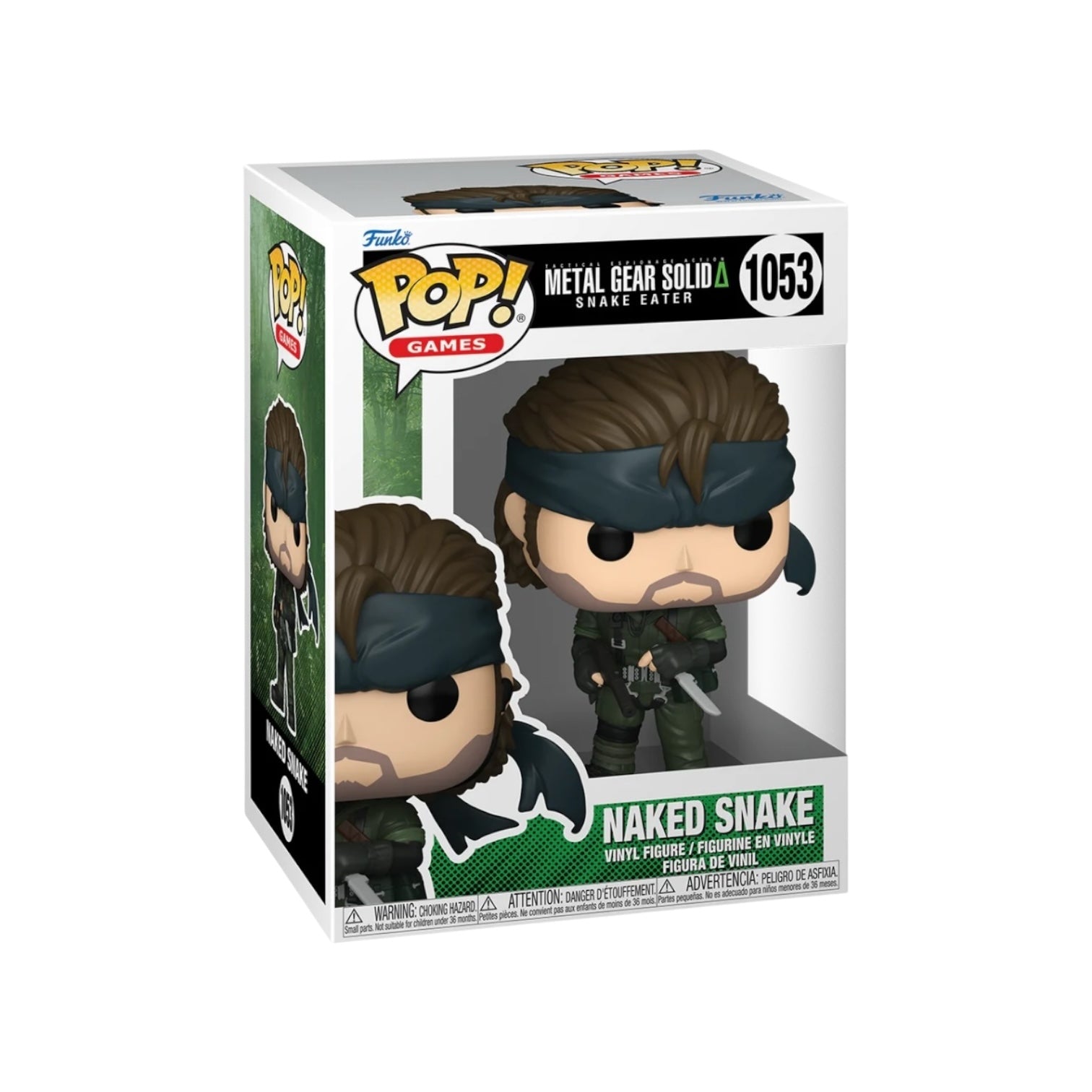 Naked Snake #1053 Funko Pop - Metal Gear Solid: Snake Eater - Coming Soon