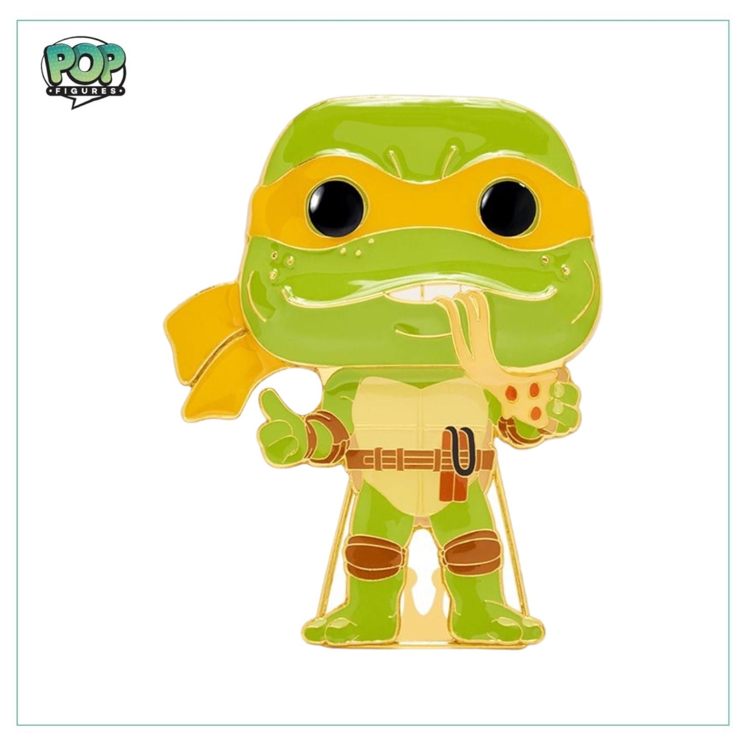 Michelangelo #21 Funko Pop Pin! - Teenage Mutant Ninja Turtles