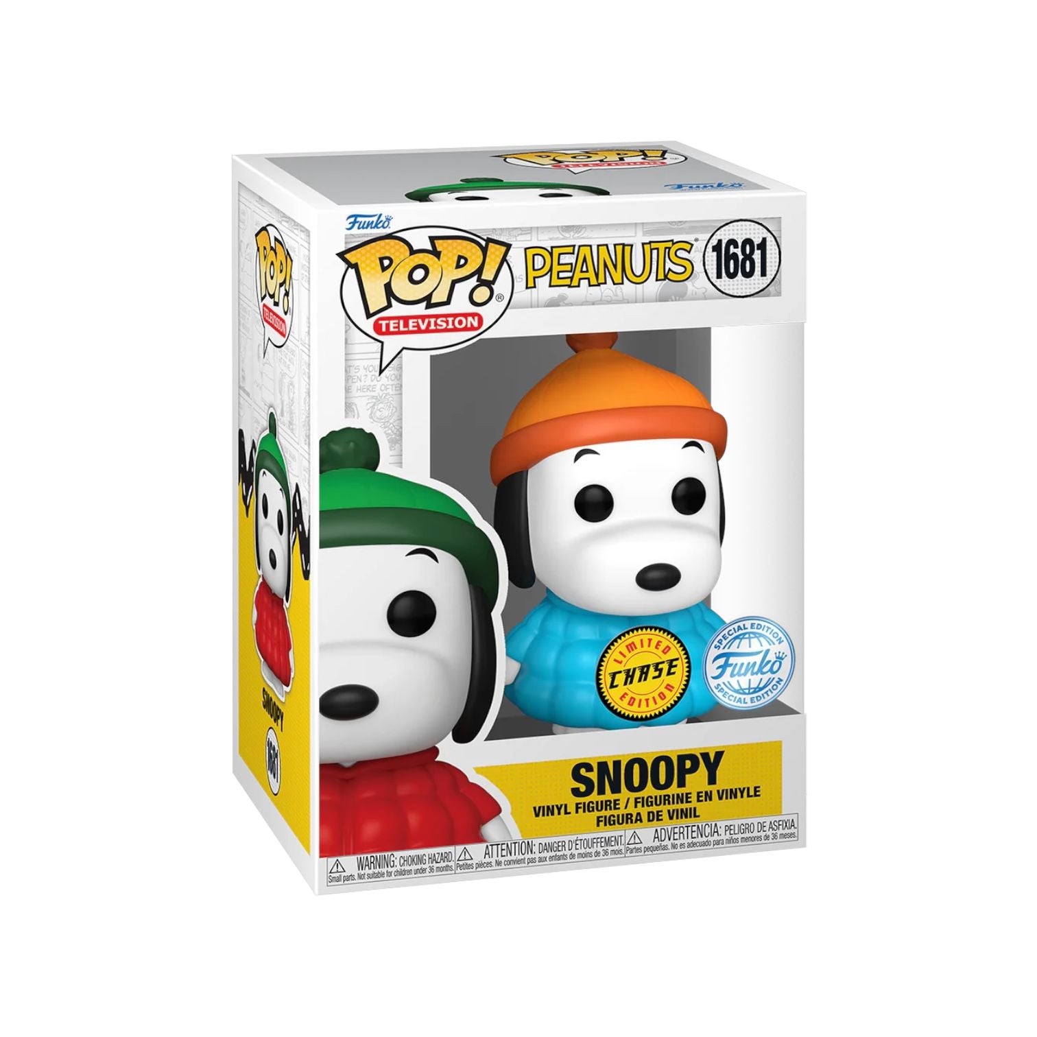 Snoopy #1681 Funko Pop! - Peanuts - Special Edition - Chance of Chase - Coming Soon