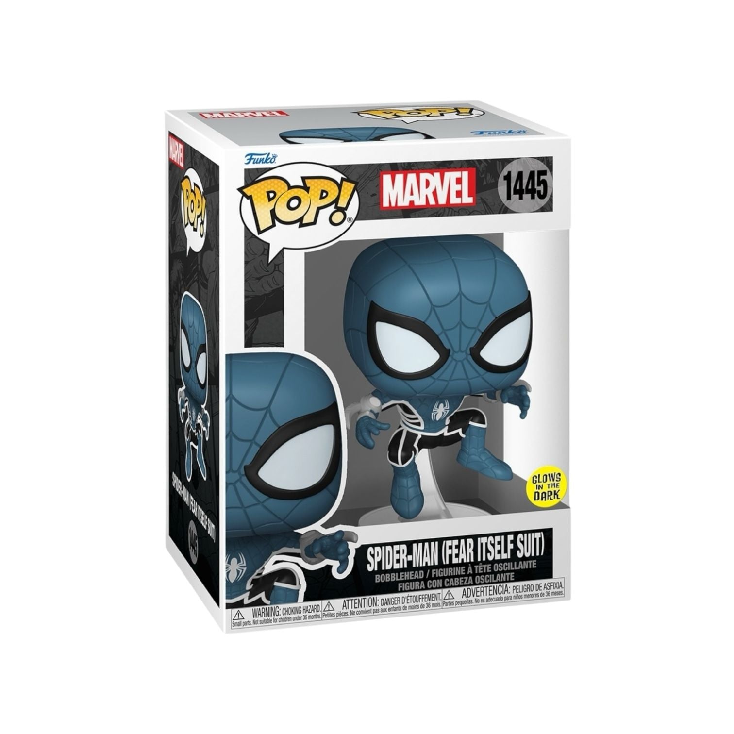 Spider-Man(fear itself suit) Glow in the dark #1445 Funko Pop - Marvel