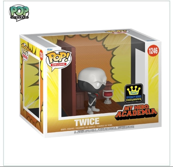 Twice #1246 (Hideout) Deluxe Funko Pop! - My Hero Academia - Funko Speciality Series Exclusive