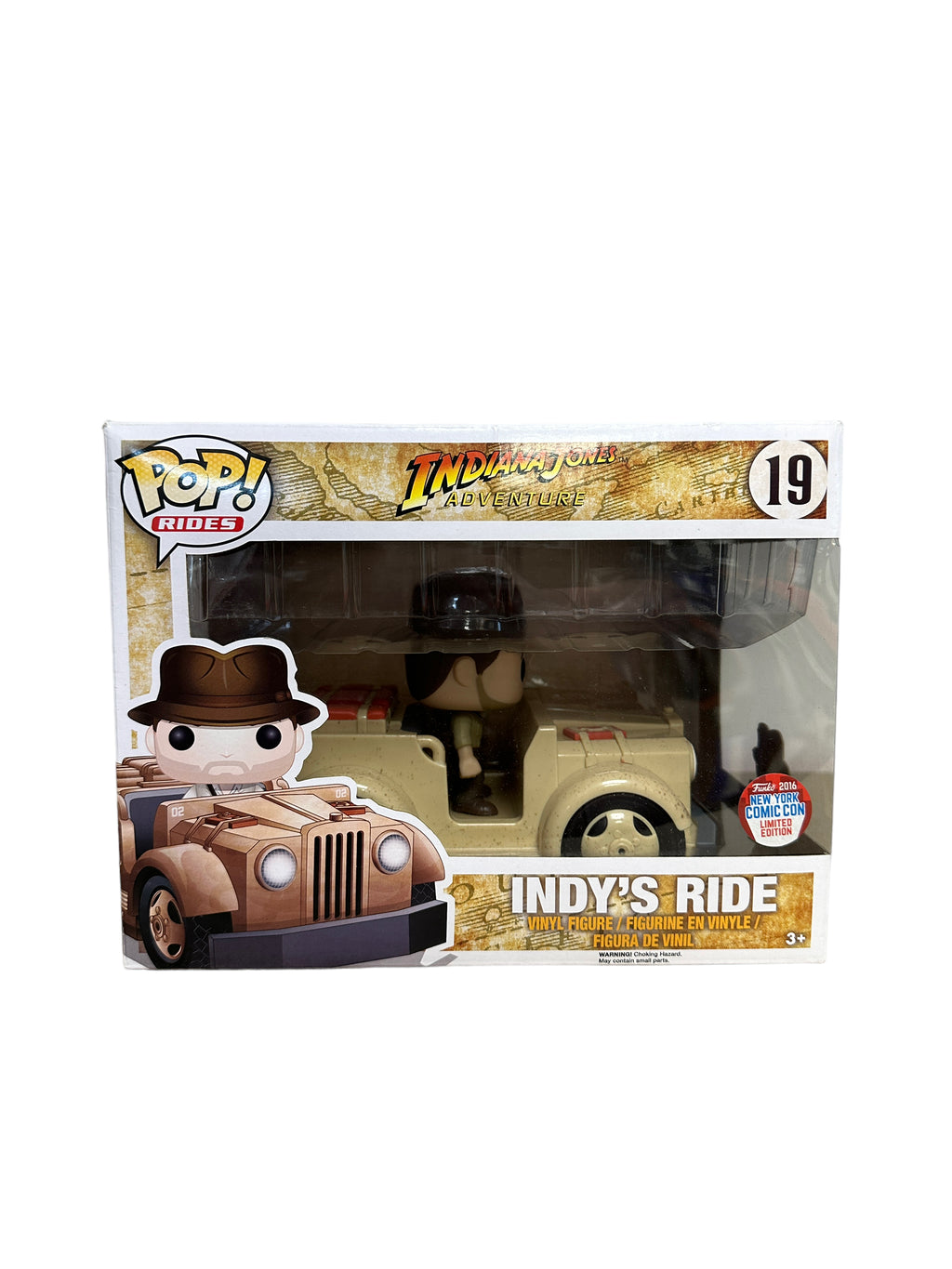 Indy's Ride #19 Funko Pop Rides! - Indiana Jones Adventure